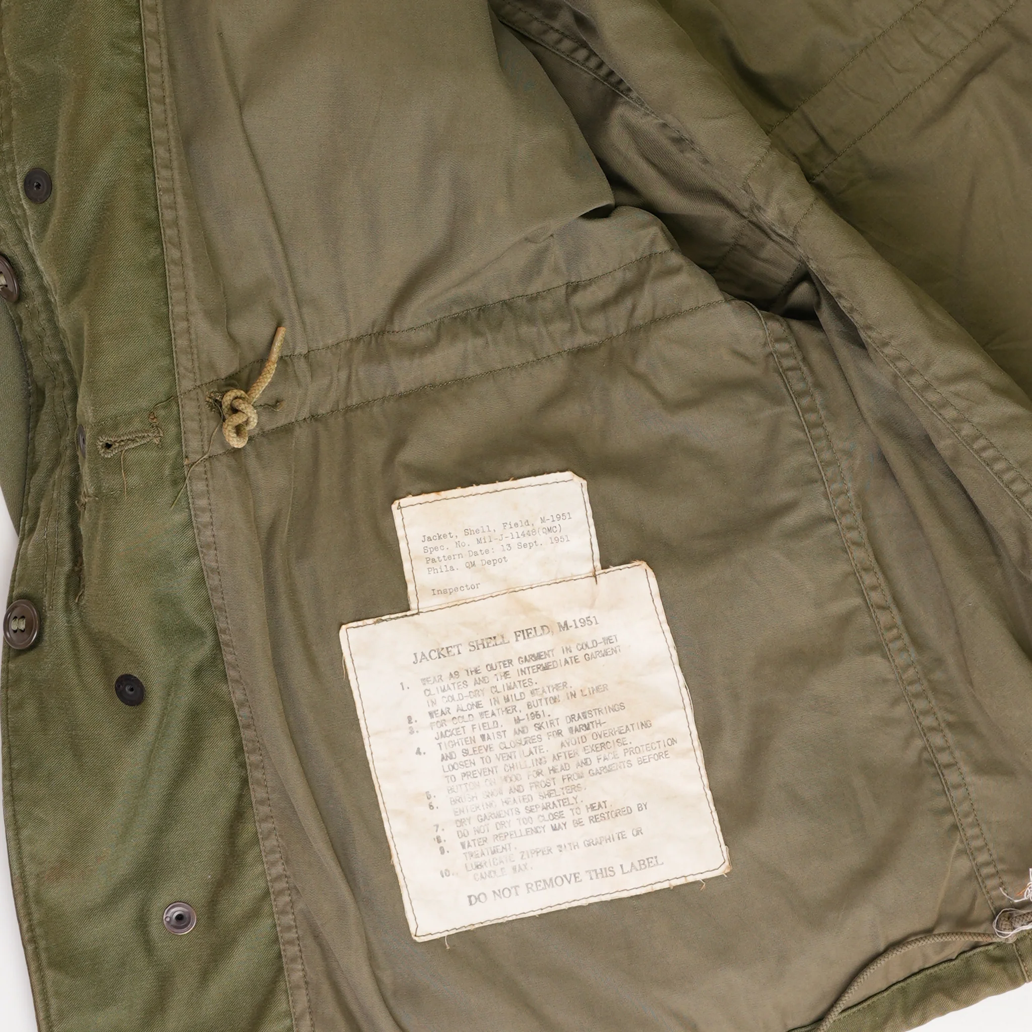 1st Pattern US Army M1951 Field Jacket - Image 5