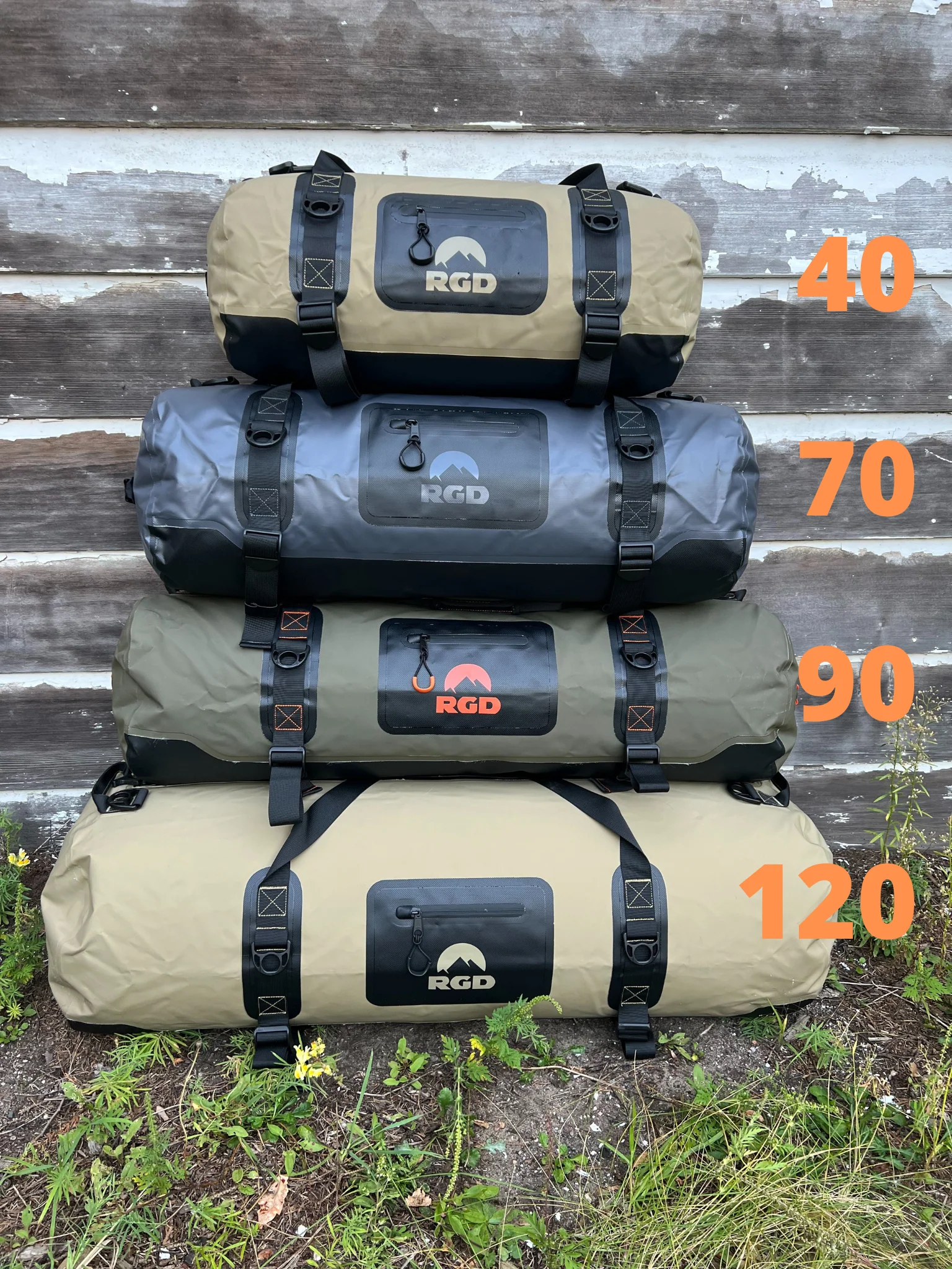 40, 70, 90 & 120 Liter RGD Fully Waterproof Submersible Duffel - Image 5