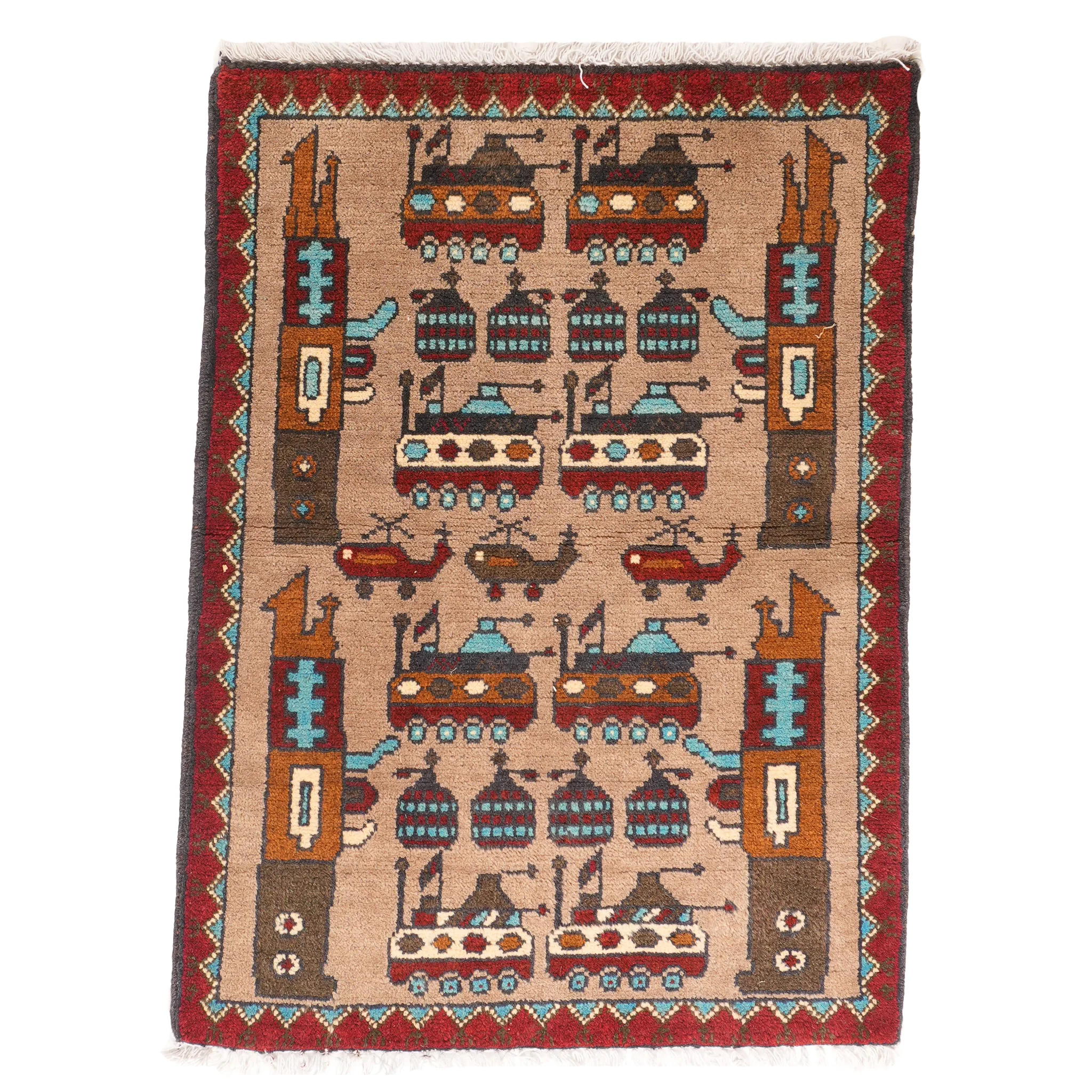 Afghan Arsenal Rug - Image 2