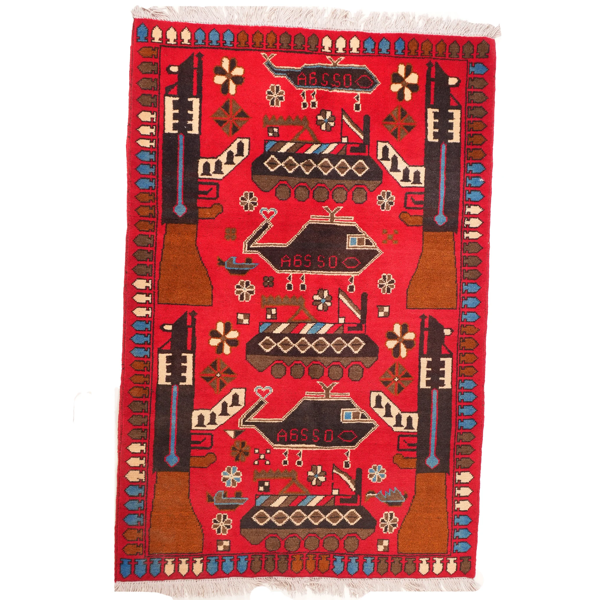 Afghan Arsenal Rug - Image 8