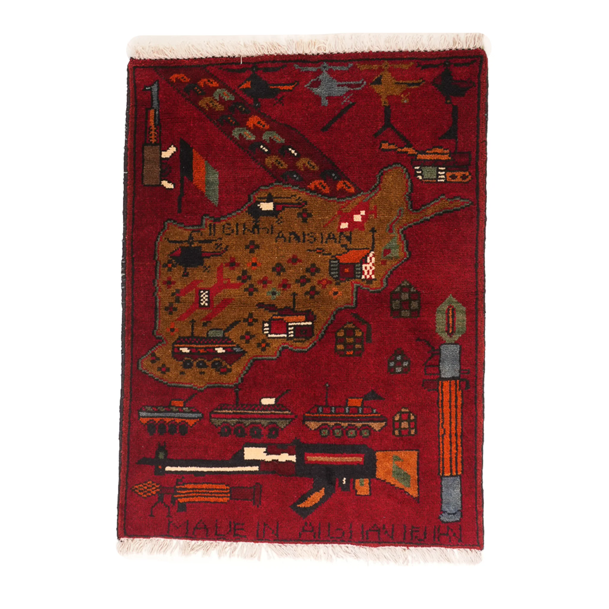 Afghan Campaign Pattern War Rug - Image 6