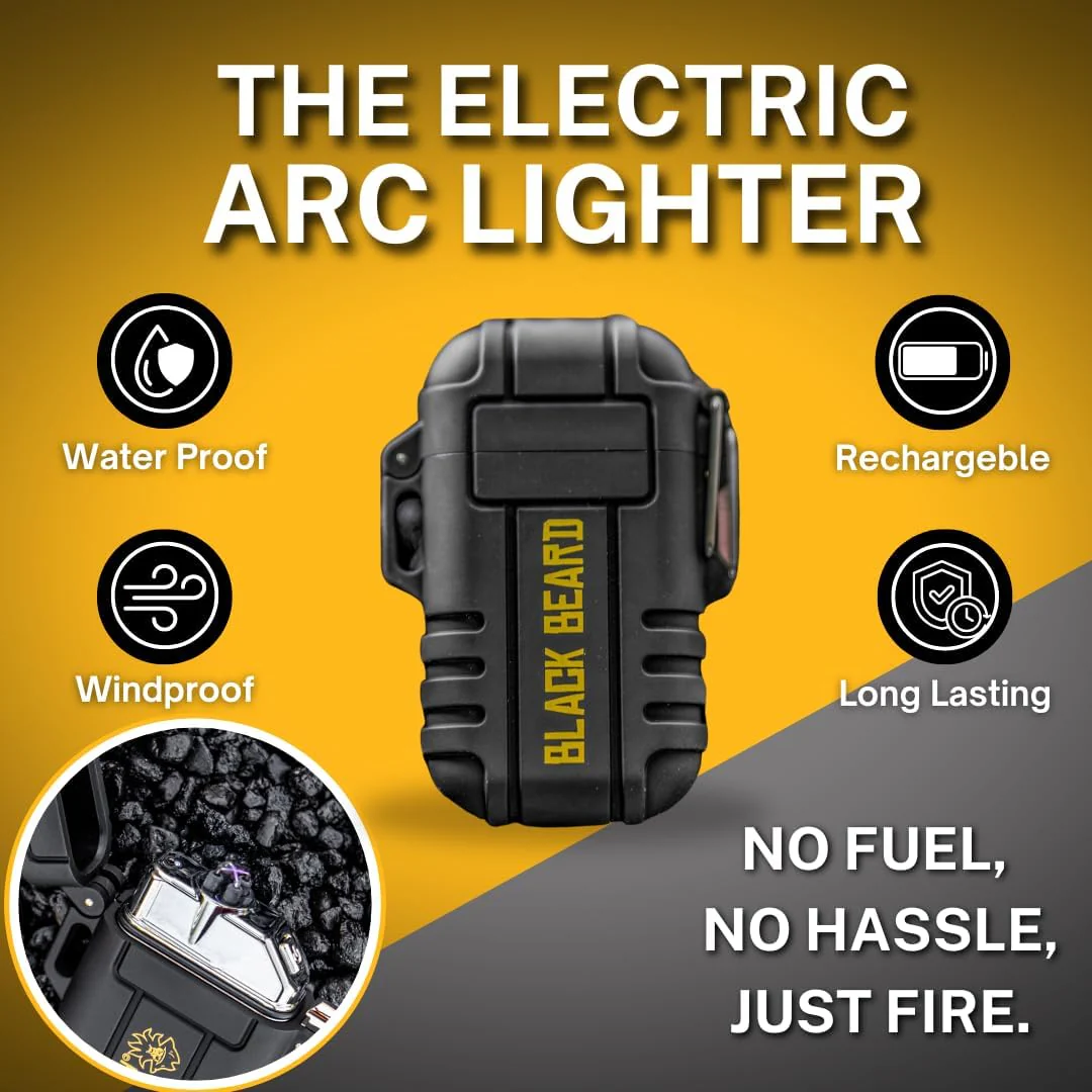 Black Beard Arc Lighter - Image 2