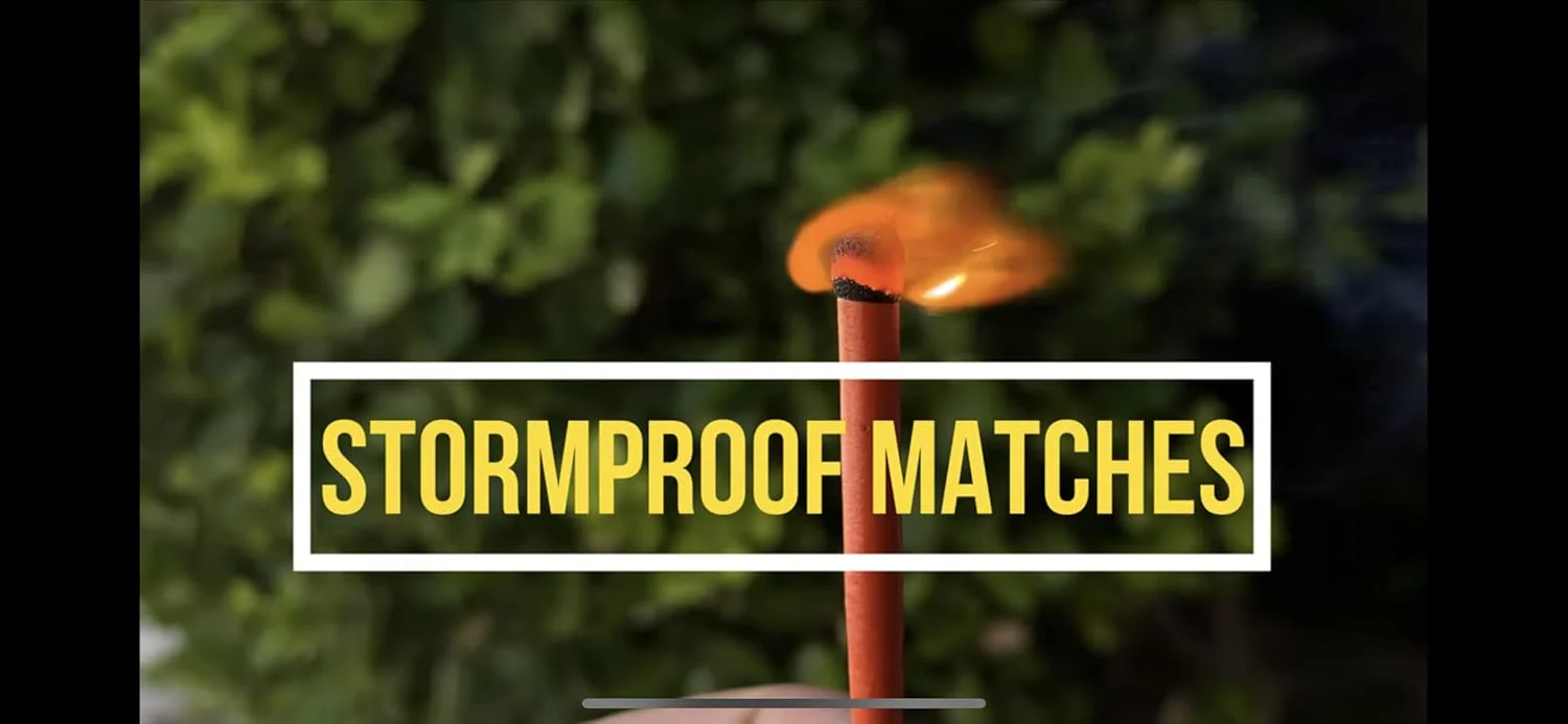 Black Beard Stormproof Fire Matches - Image 2