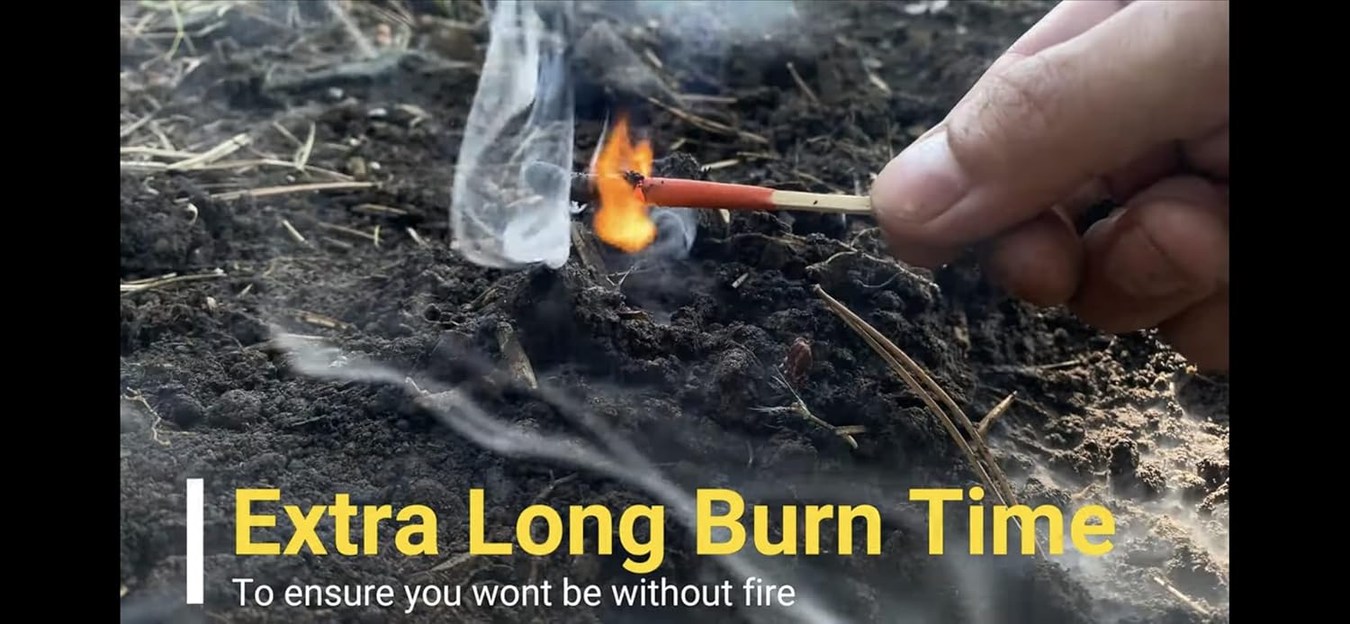 Black Beard Stormproof Fire Matches - Image 3