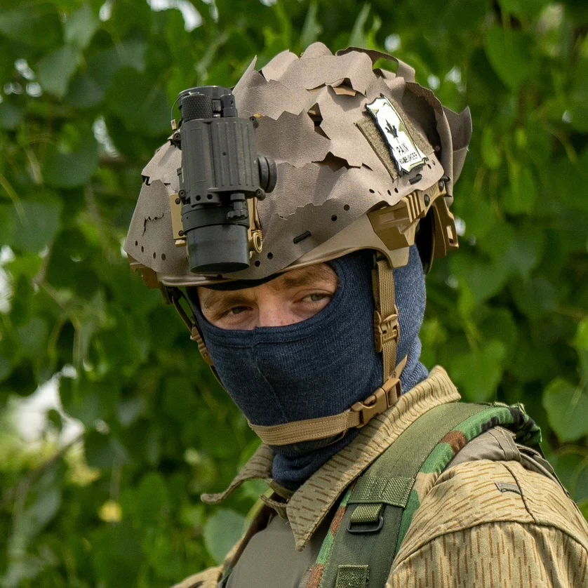 Blue/Grey Belgian Balaclava - Image 2