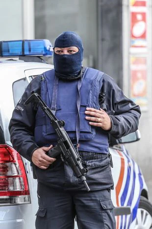 Blue/Grey Belgian Balaclava - Image 6