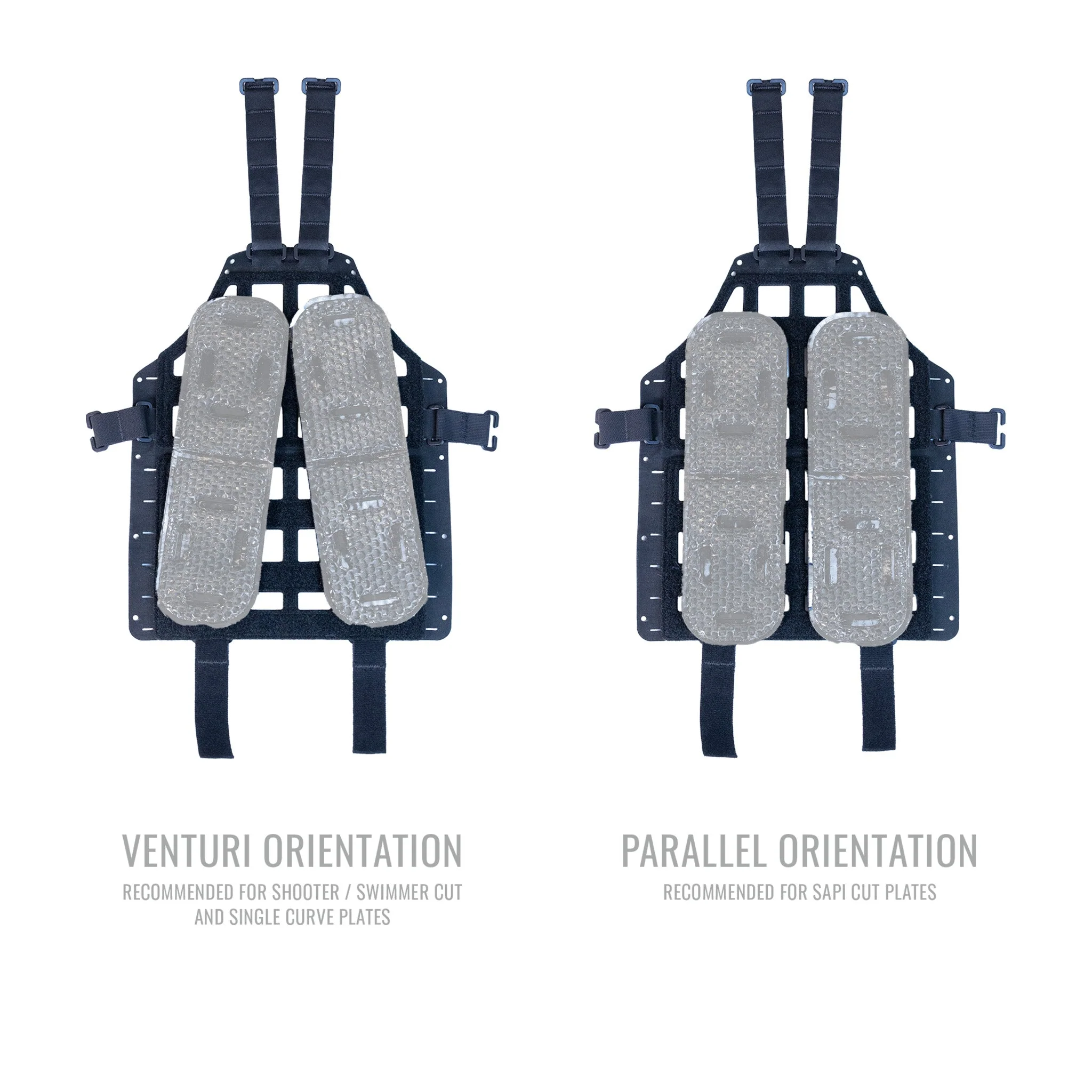 CATAMARAN Gen 3 Combo (Universal MOLLE Plate Carrier Hydration and Ventilation Adapter Panel for ICEVENTS®) - Image 19