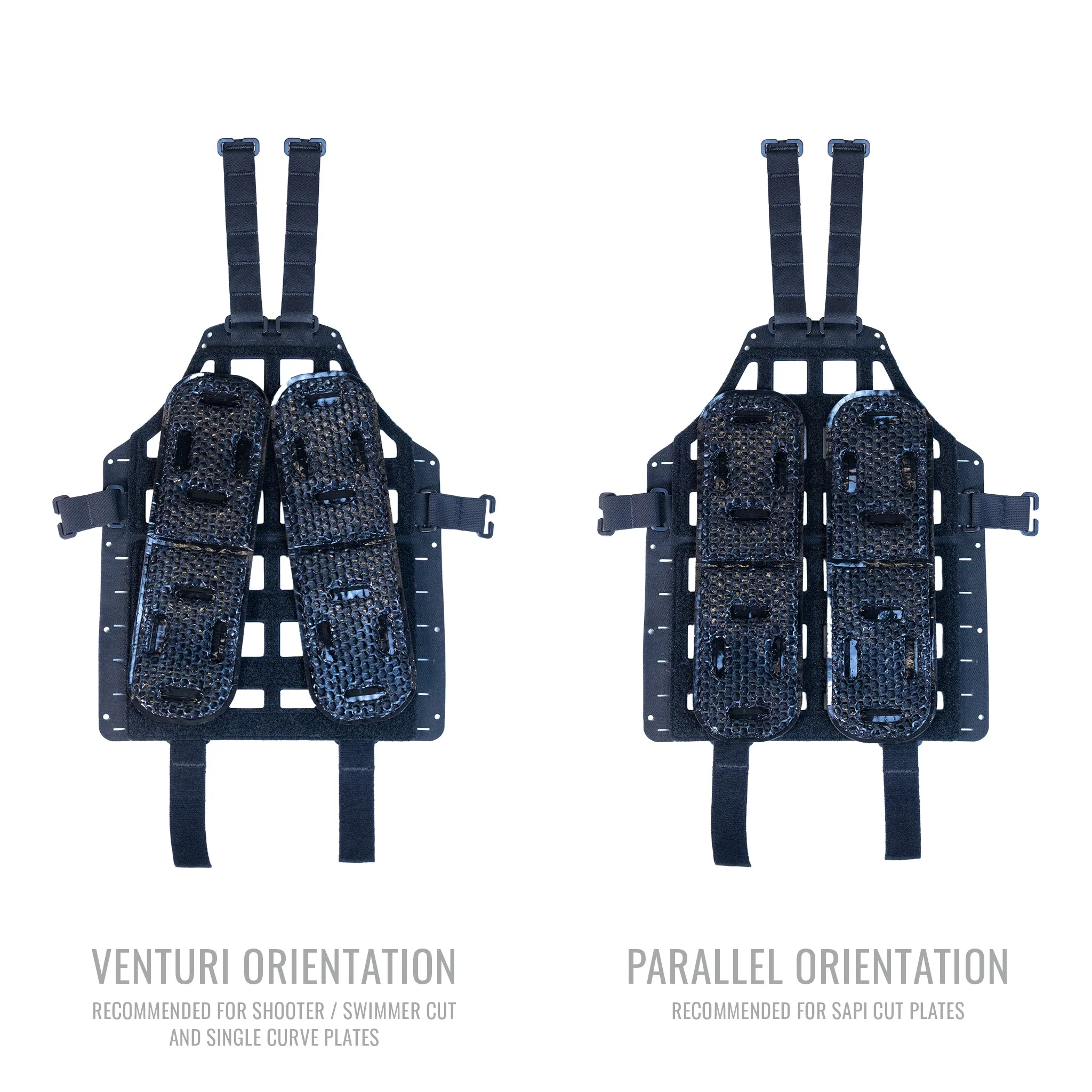 CATAMARAN Gen 3 Combo (Universal MOLLE Plate Carrier Hydration and Ventilation Adapter Panel for ICEVENTS®) - Image 7