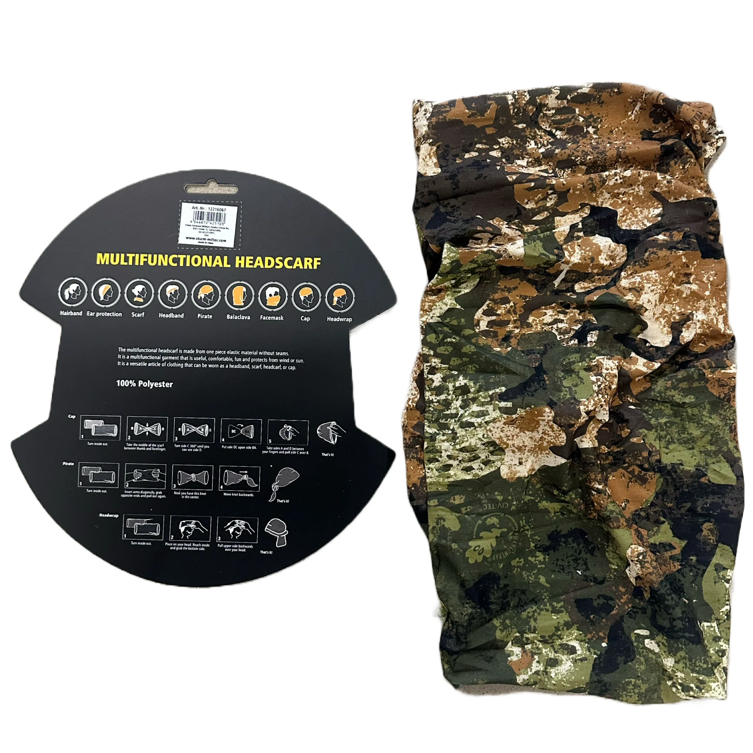 Mil-Tec Phantomleaf® WASP I Z3A Neck Gaiter - Image 3