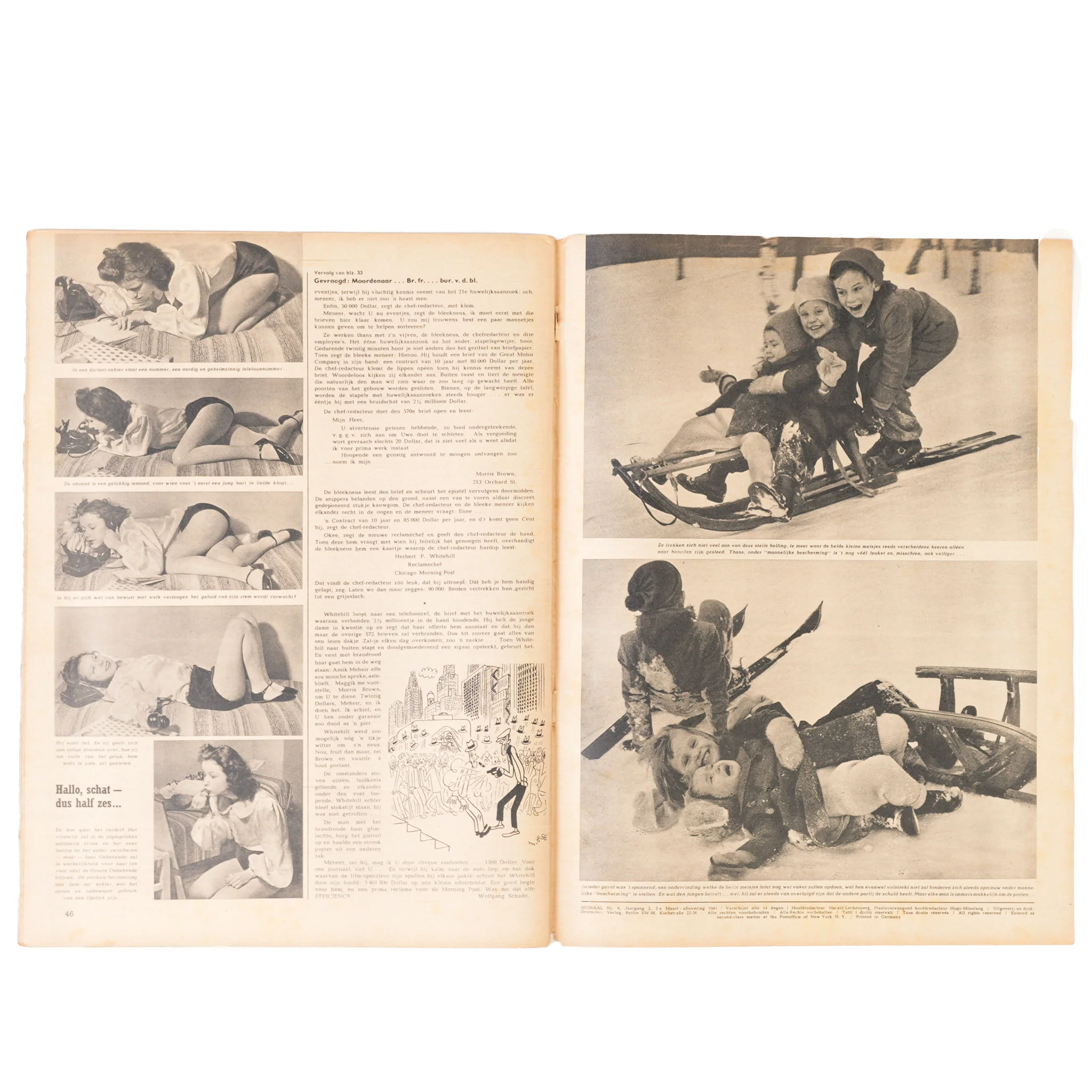 Dutch Circulated Signal Magazines (40-44) - Image 5