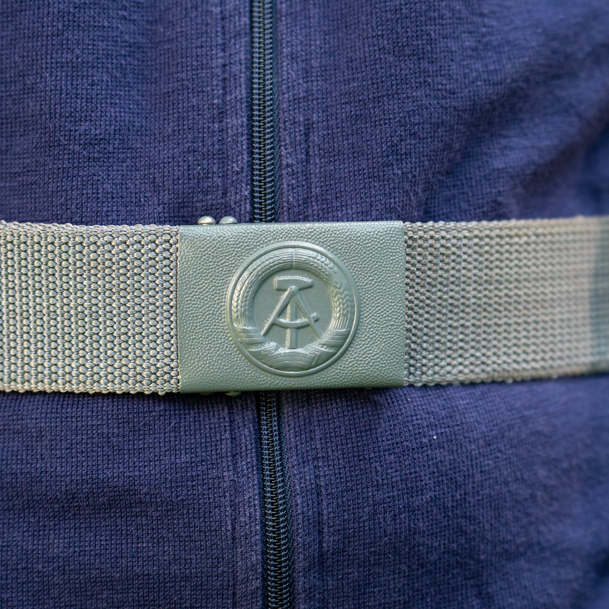 East German Grey Combat Belt - Image 3