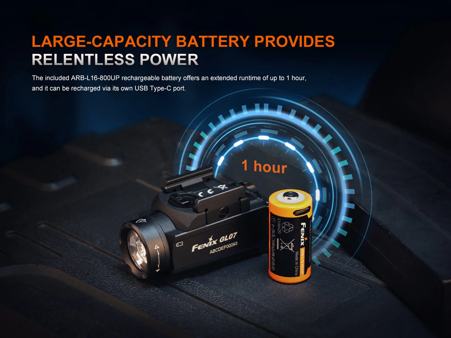 Fenix GL07 Quick Release Weapon Light - Image 10