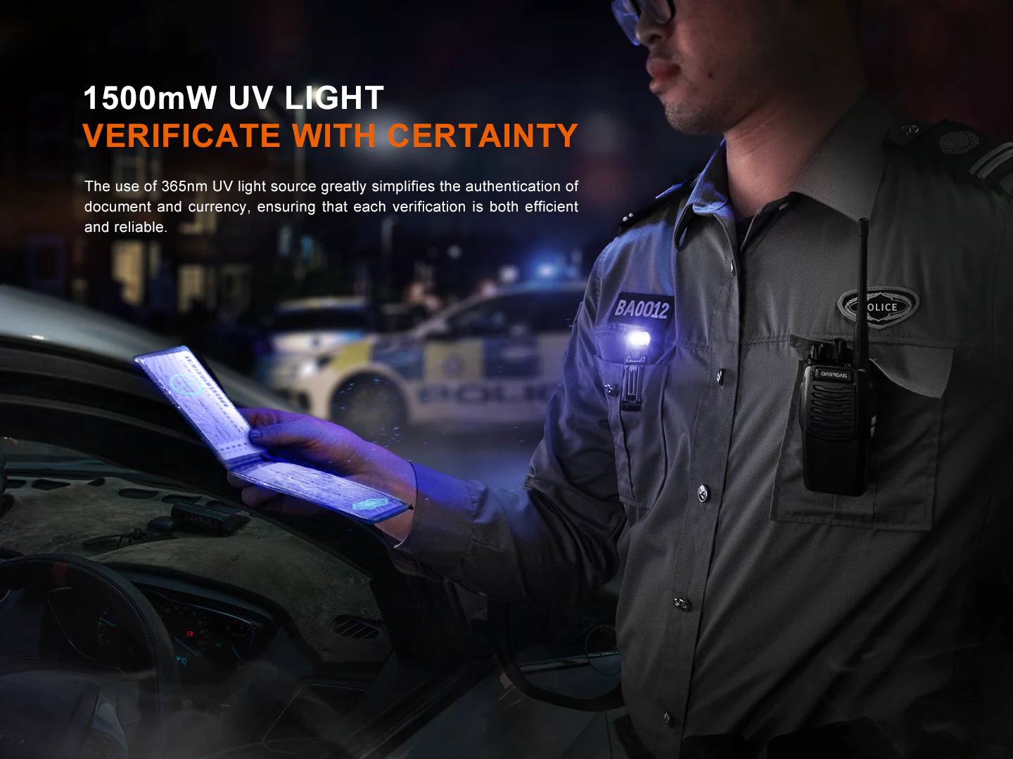 Fenix SW05R Multipurpose Clip-On Light with Red or UV Output - Image 10