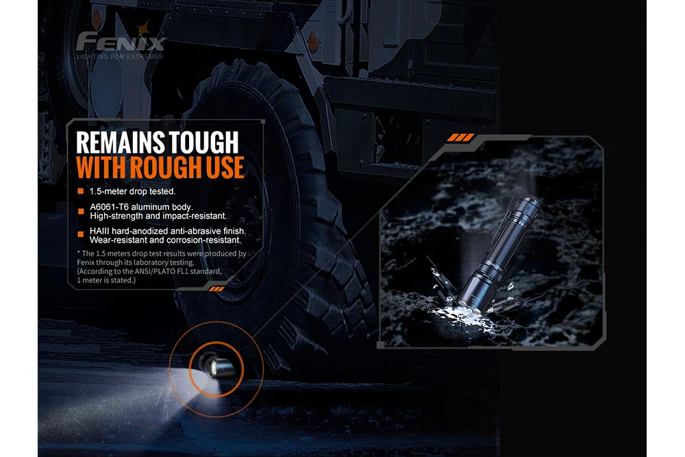 Fenix TK20R V2.0 Rechargeable LED Flashlight - 3000 Lumens - Image 9
