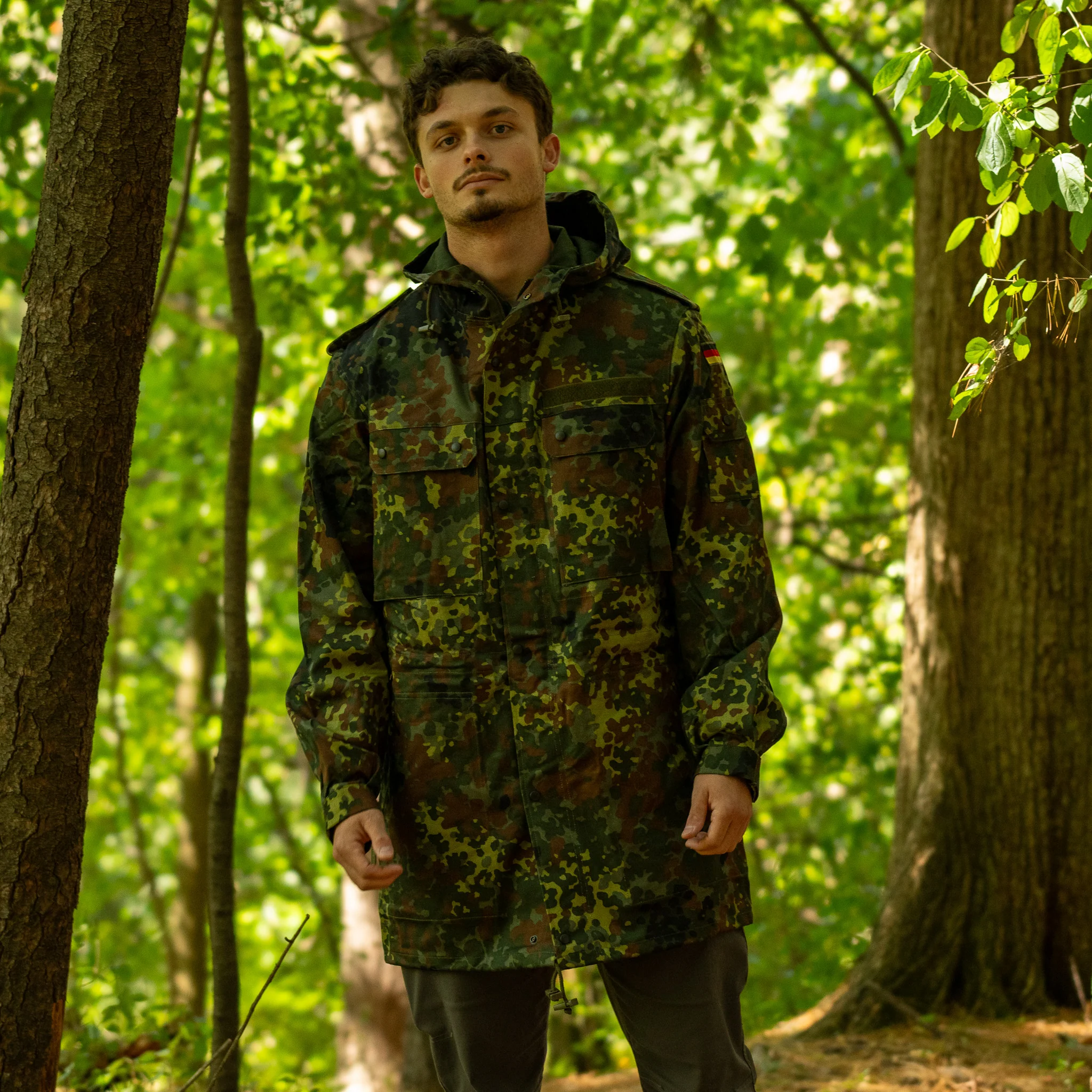 Unissued Bundeswehr Flecktarn Parka - Image 15