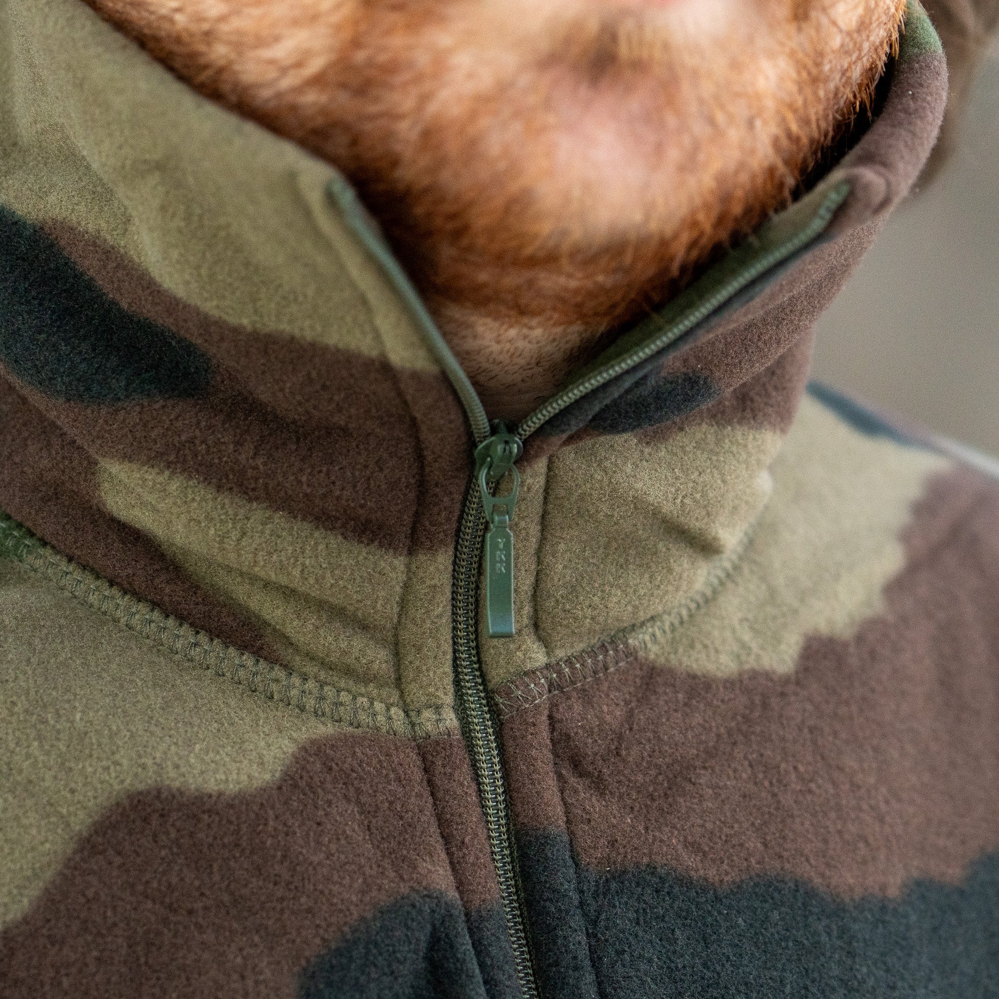 Unissued French CCE Woodland Fleece - Image 5