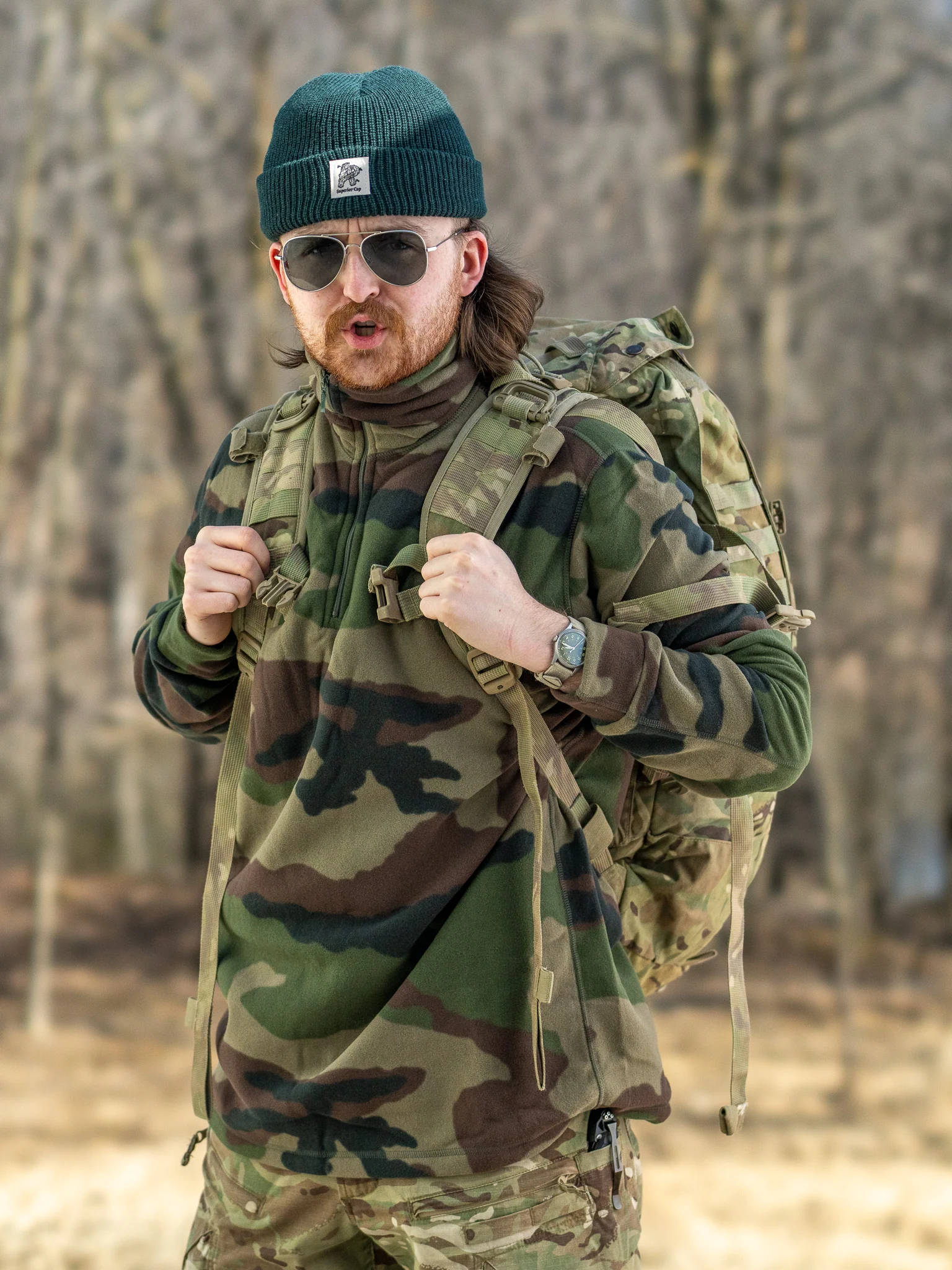 Unissued French CCE Woodland Fleece - Image 6