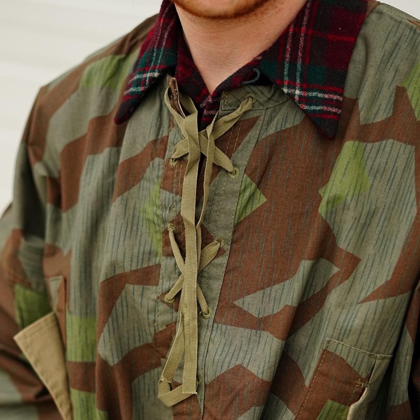 German WWII Reproduction Splinter/Splittertarnmuster Anorak - Image 3
