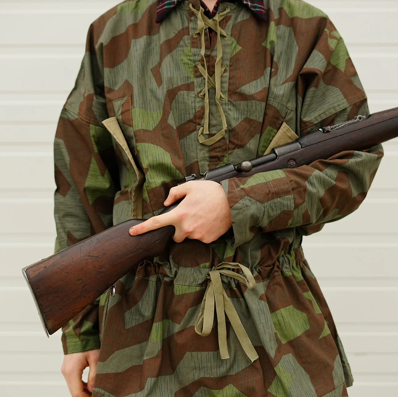 German WWII Reproduction Splinter/Splittertarnmuster Anorak - Image 4