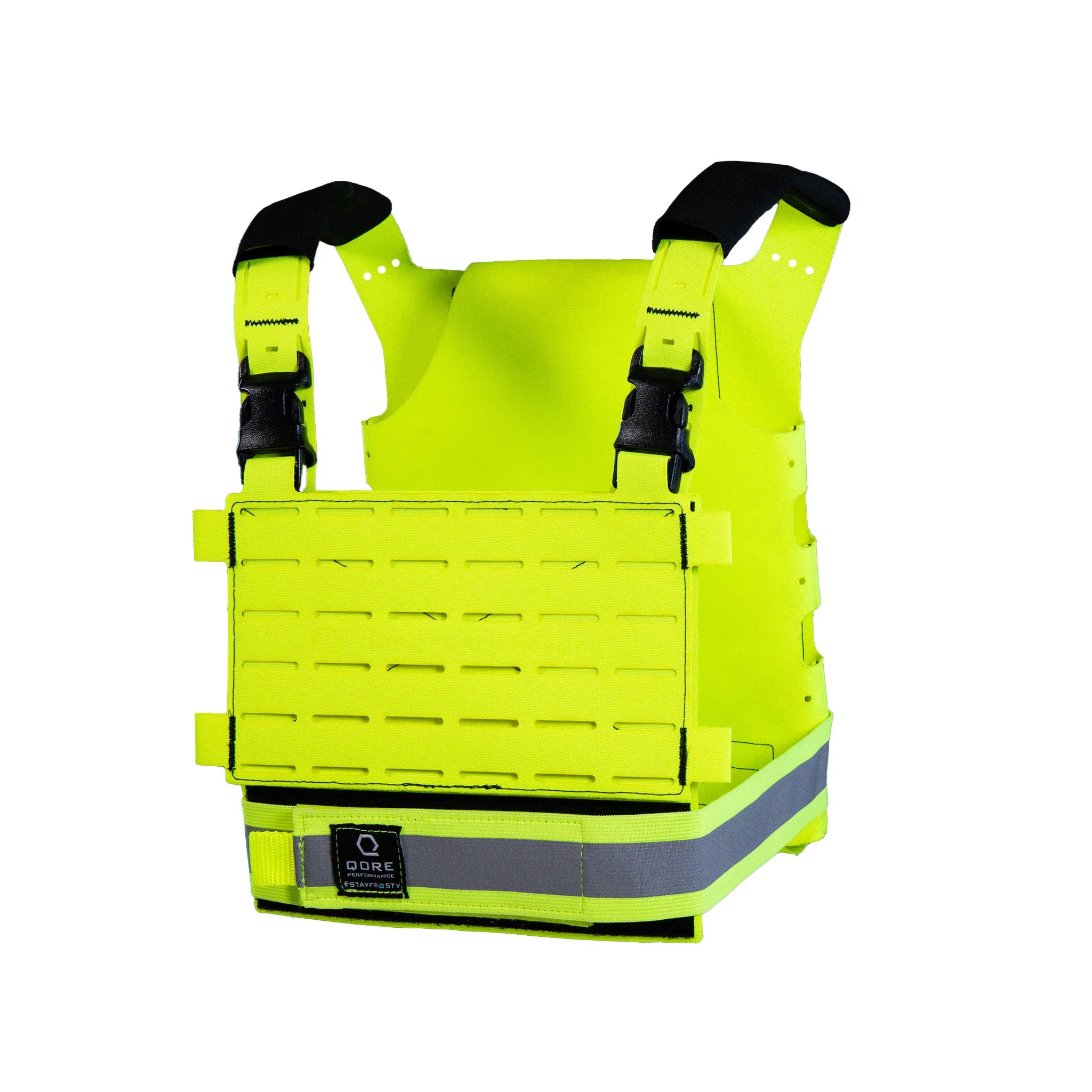 ICEPLATE® CashVest™ (QSR/Drive-Thru Specific Cooling, Heating and Hydration Safety Vest with 360° Reflective) - Image 2