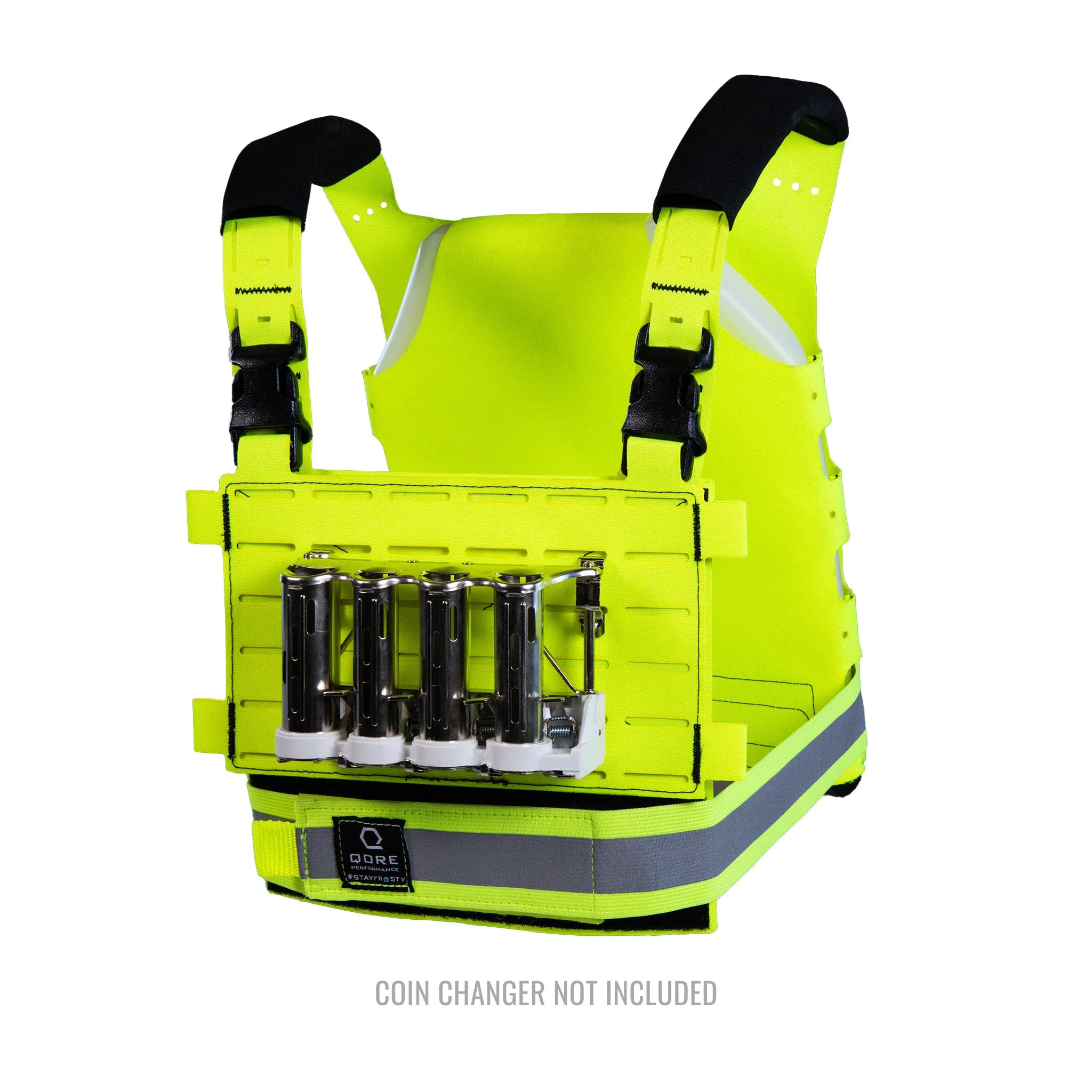 ICEPLATE® CashVest™ (QSR/Drive-Thru Specific Cooling, Heating and Hydration Safety Vest with 360° Reflective) - Image 3