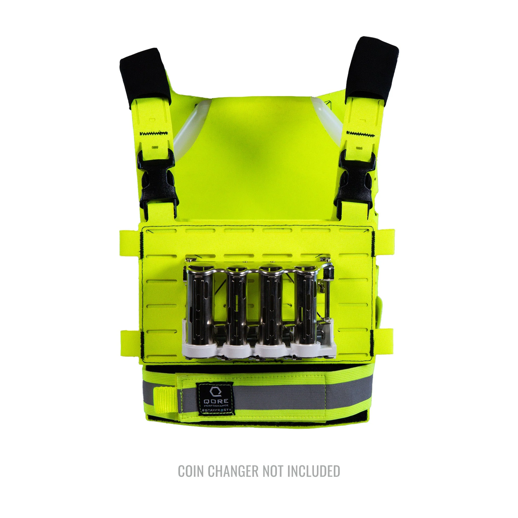 ICEPLATE® CashVest™ (QSR/Drive-Thru Specific Cooling, Heating and Hydration Safety Vest with 360° Reflective) - Image 4