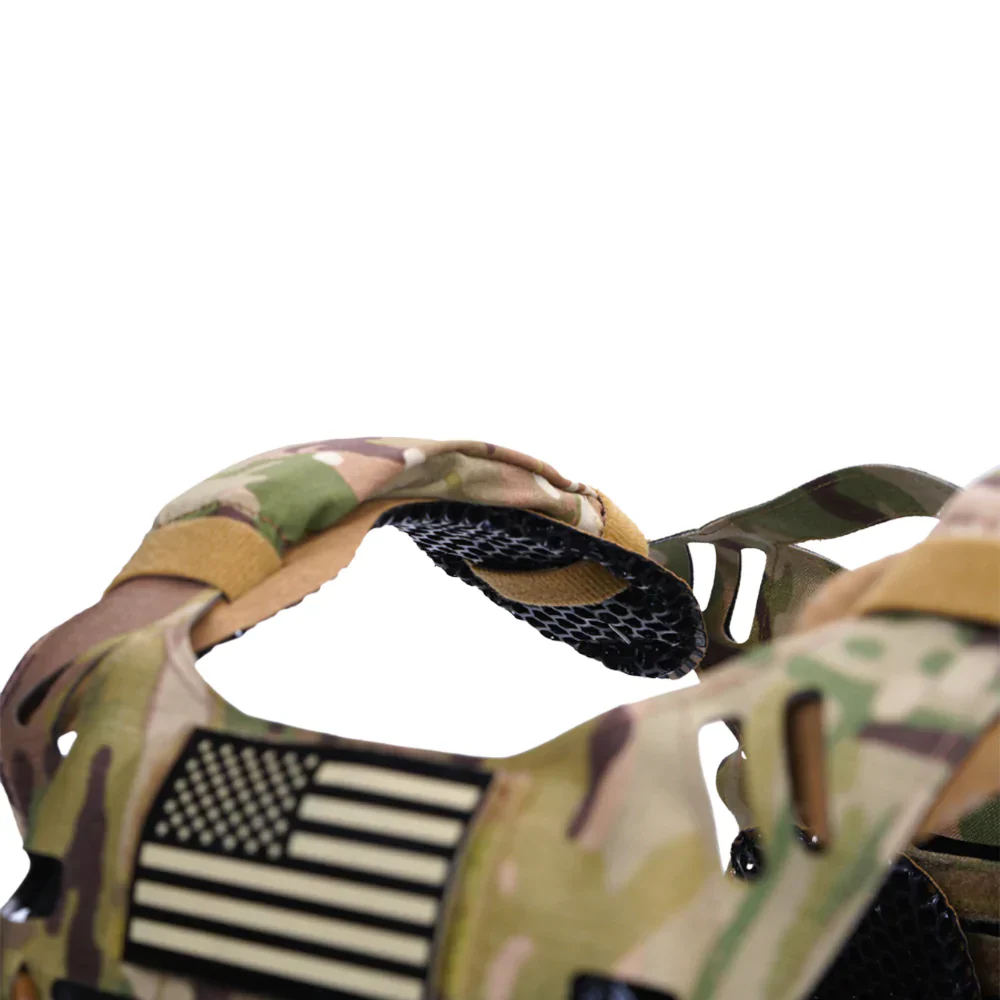 ICEVENTS® Plate Carrier Shoulder Pads - Classic [Heavy Loads] or Aero [Minimalist/Lighter Loads] (PowerMesh backing) - Image 16