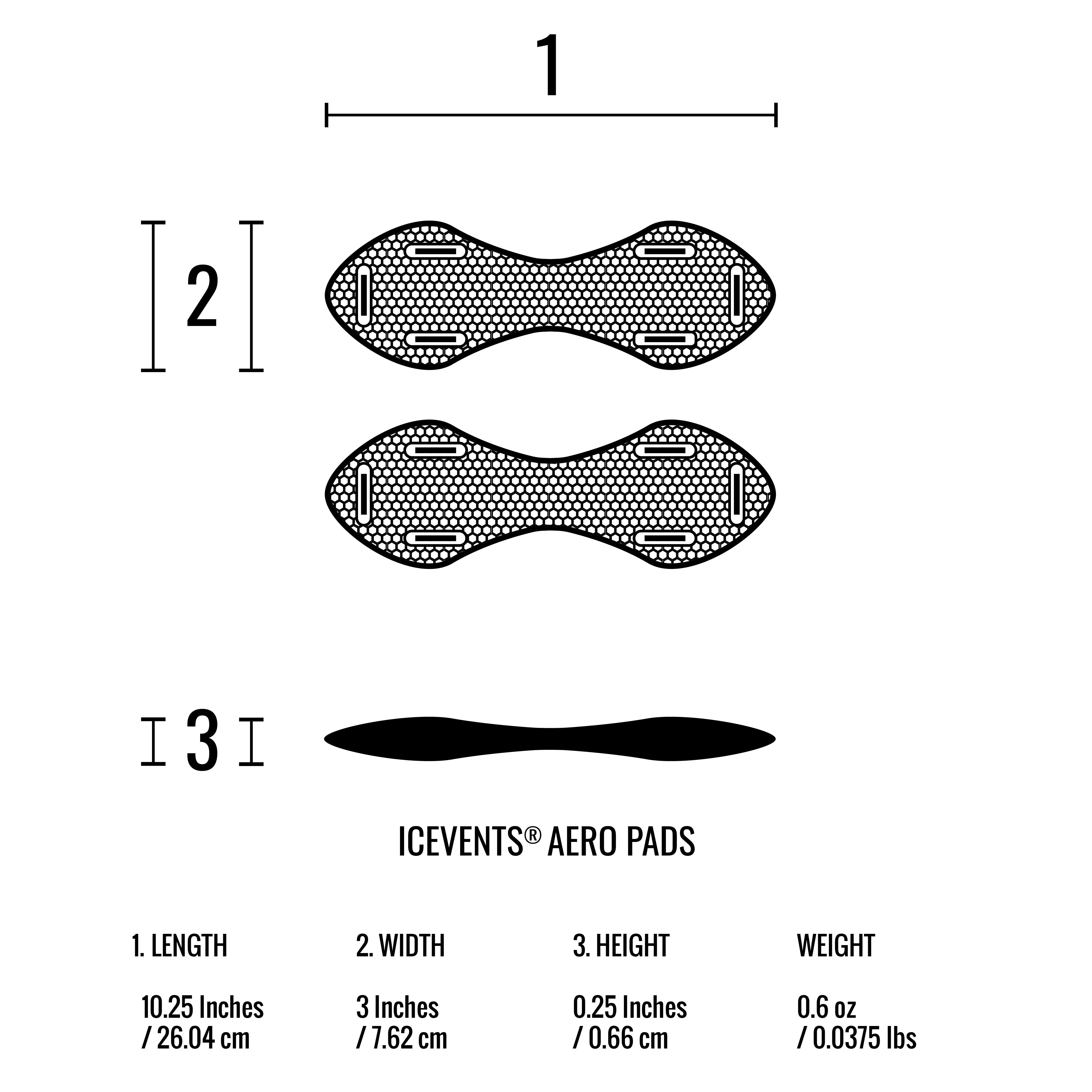 ICEVENTS® Plate Carrier Shoulder Pads - Classic [Heavy Loads] or Aero [Minimalist/Lighter Loads] (PowerMesh backing) - Image 17