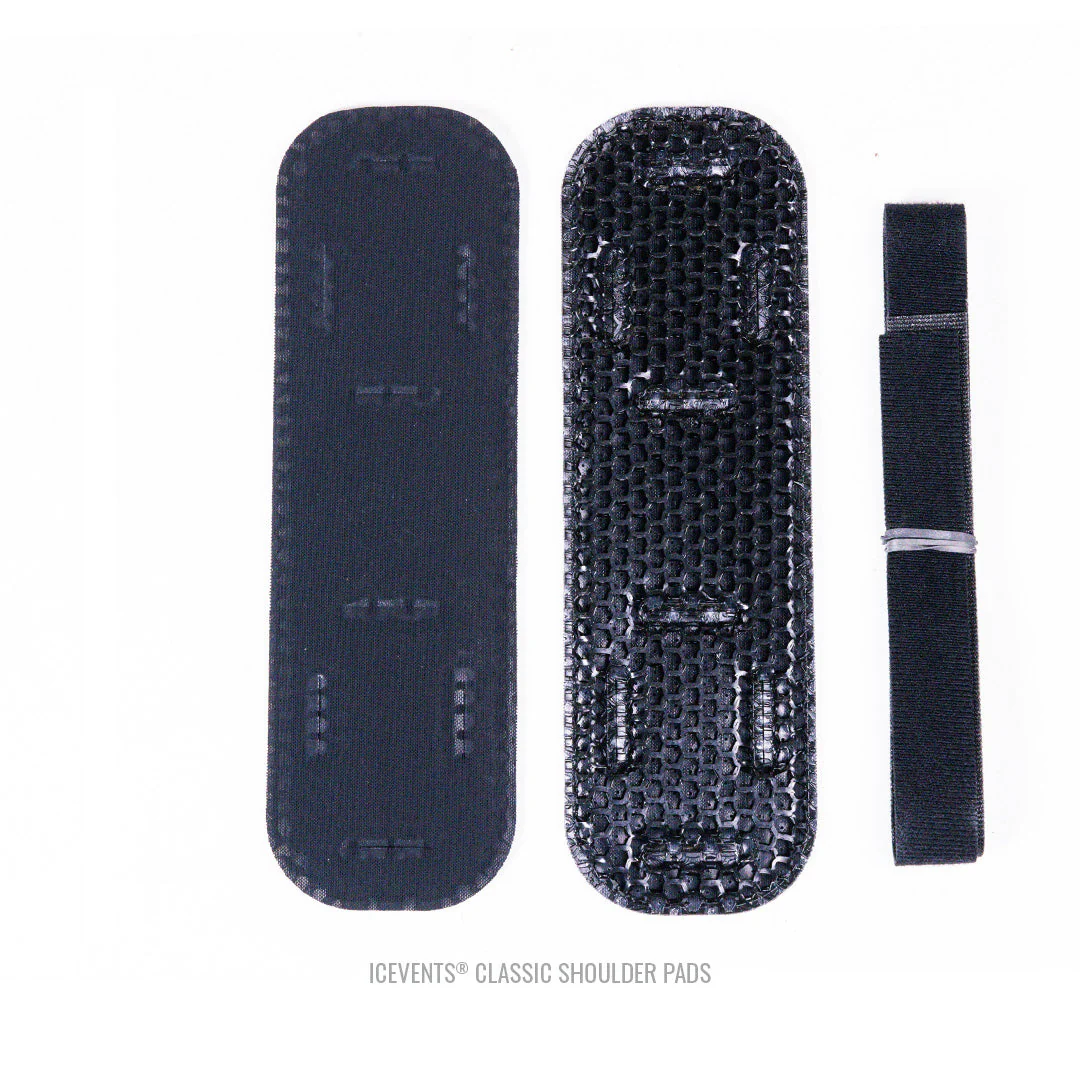 ICEVENTS® Plate Carrier Shoulder Pads - Classic [Heavy Loads] or Aero [Minimalist/Lighter Loads] (PowerMesh backing) - Image 6