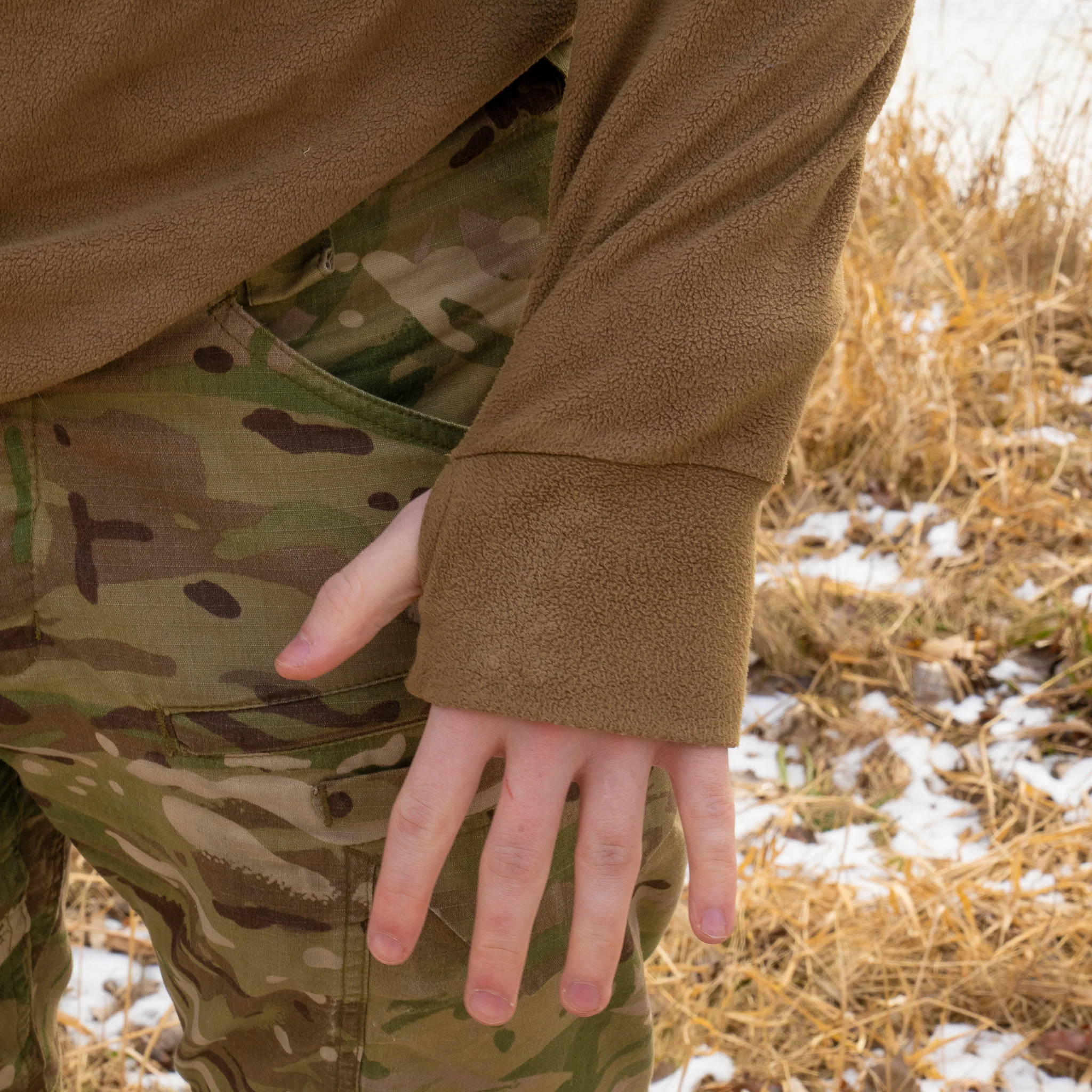 Issued British Army Fleece Baselayer - Image 7
