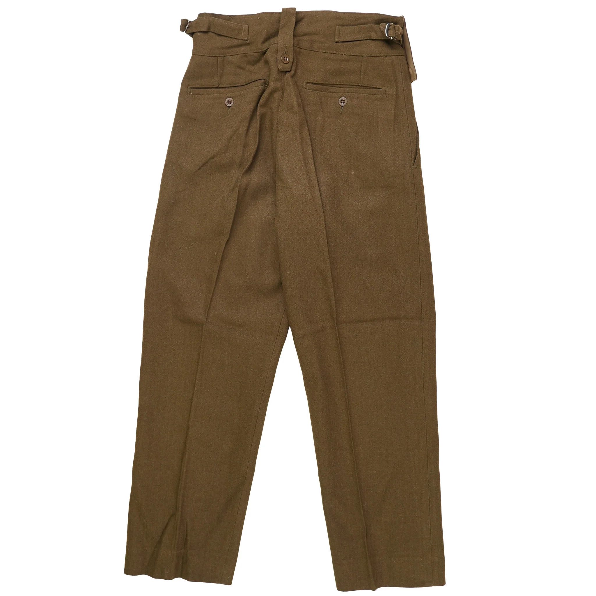 Issued British Army Wool Trousers - Image 2