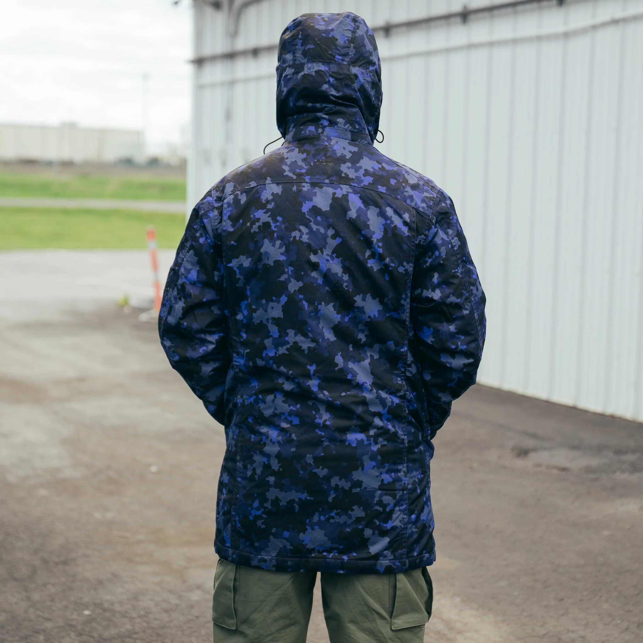 Issued Romanian M2017 Navy Parka - Image 5