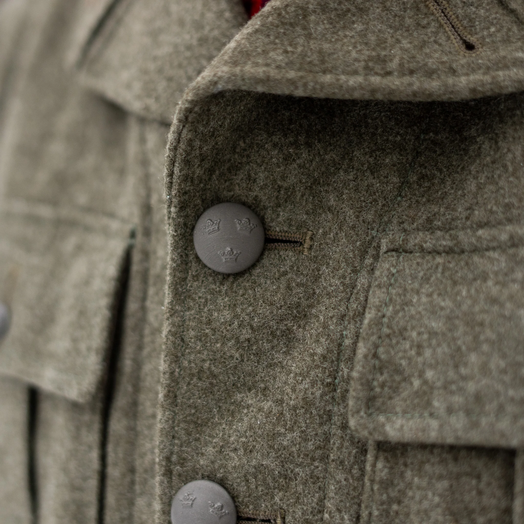 Issued Swedish m/39-58 Wool Field Jacket - Image 6