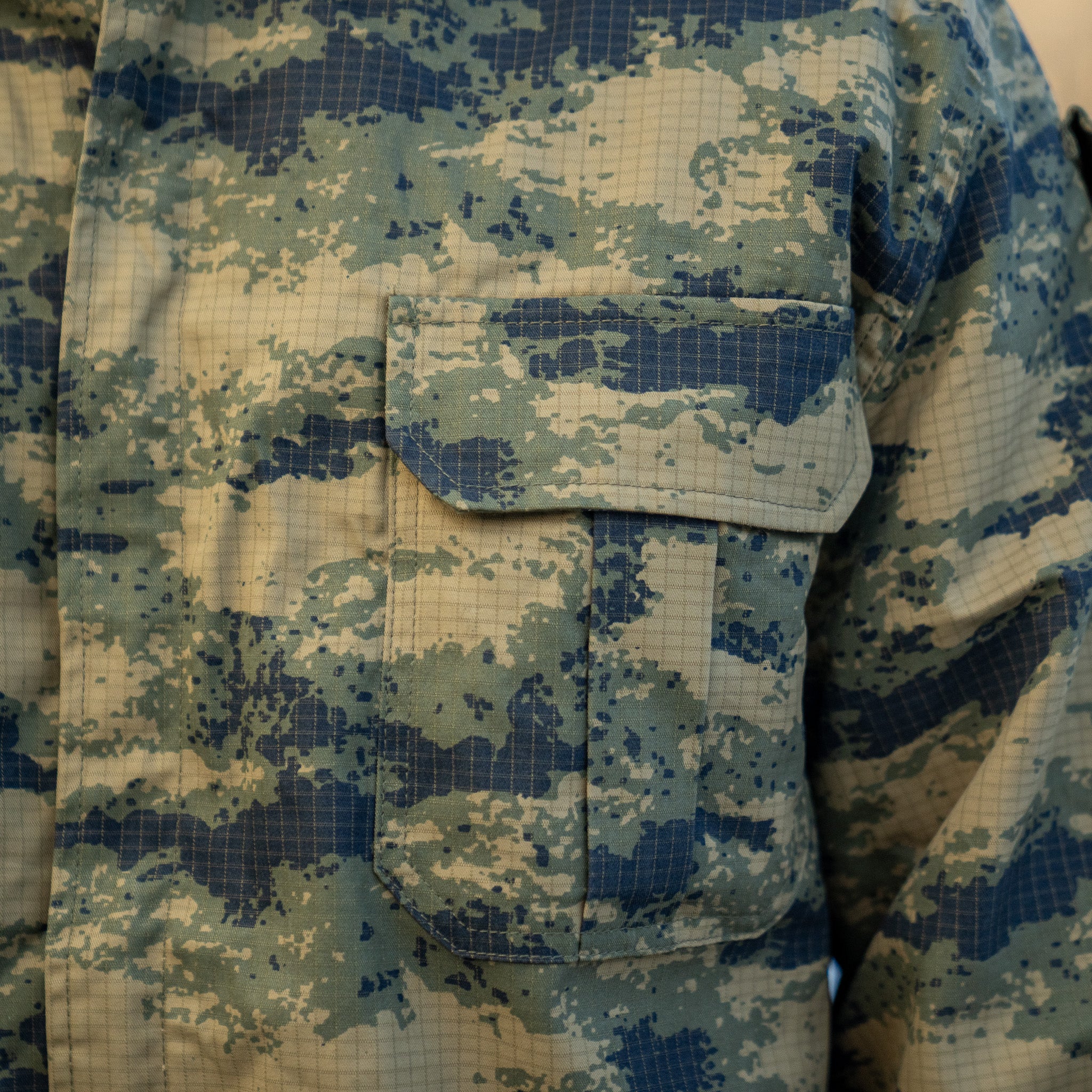 Issued Turkish Air Force Digital Field Jacket - Image 7