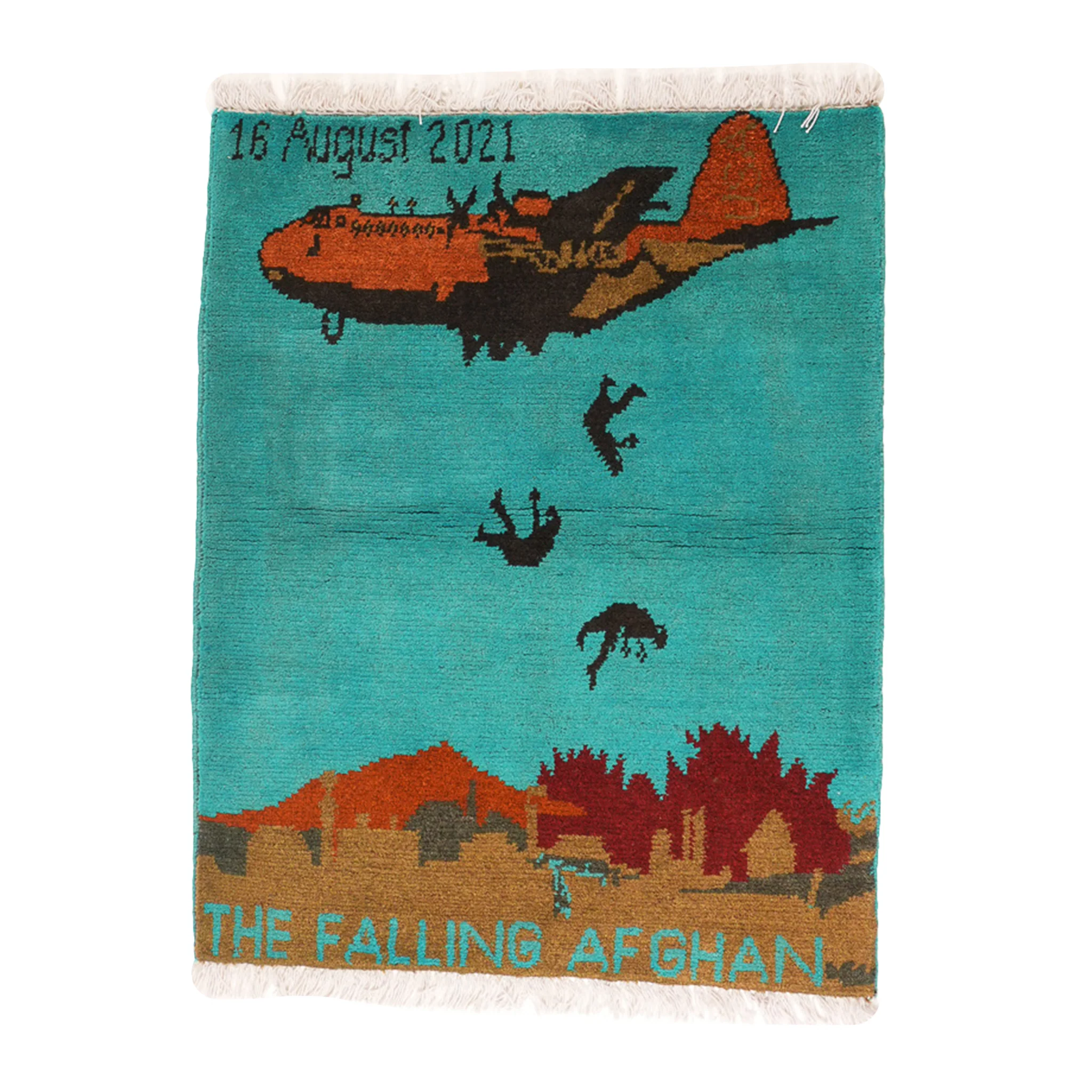 Large Fall of Afghanistan Rug - Image 3