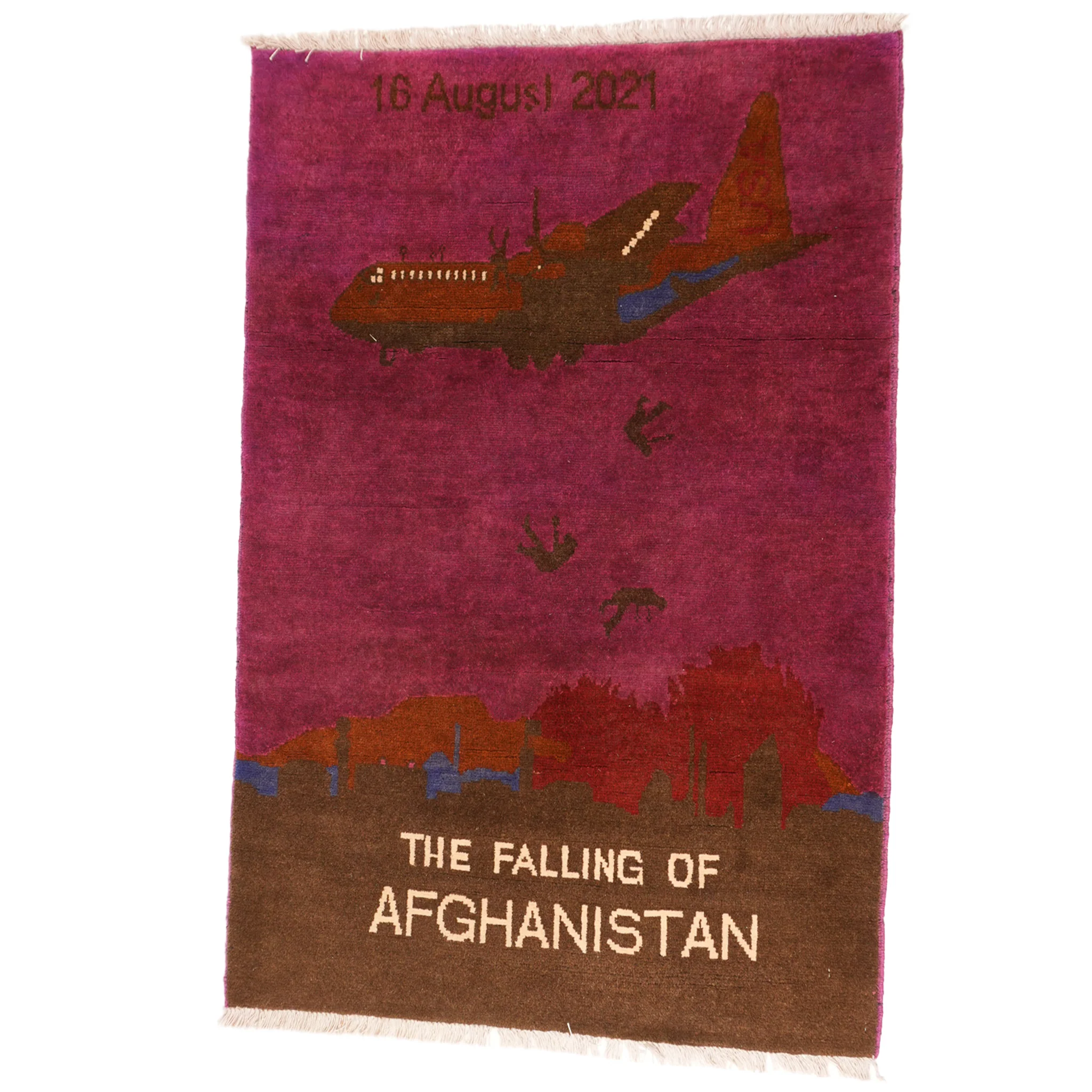 Large Fall of Afghanistan Rug - Image 4