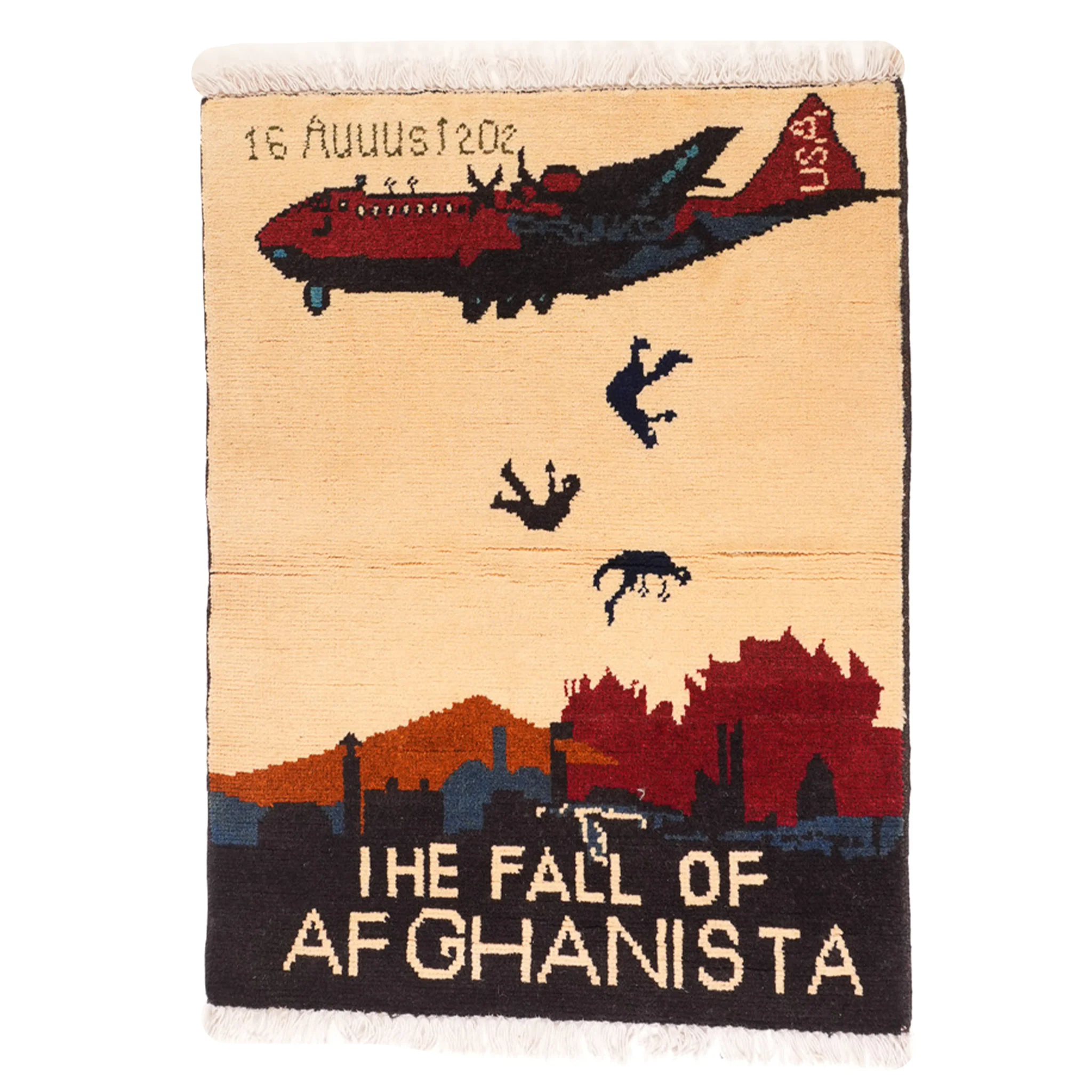 Large Fall of Afghanistan Rug - Image 7