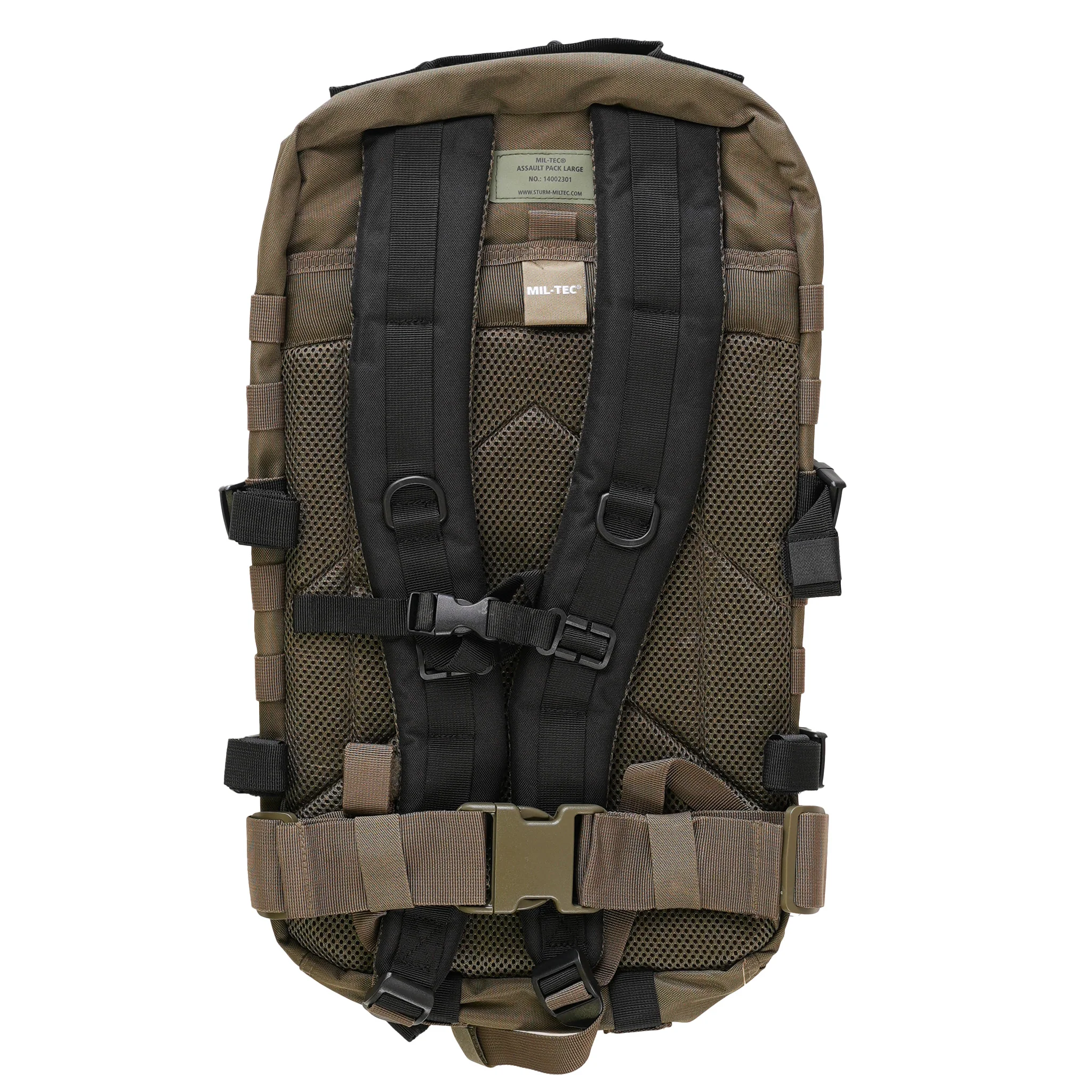 Mil-Tec® Green/Black Ranger 36L Assault Pack - Image 2