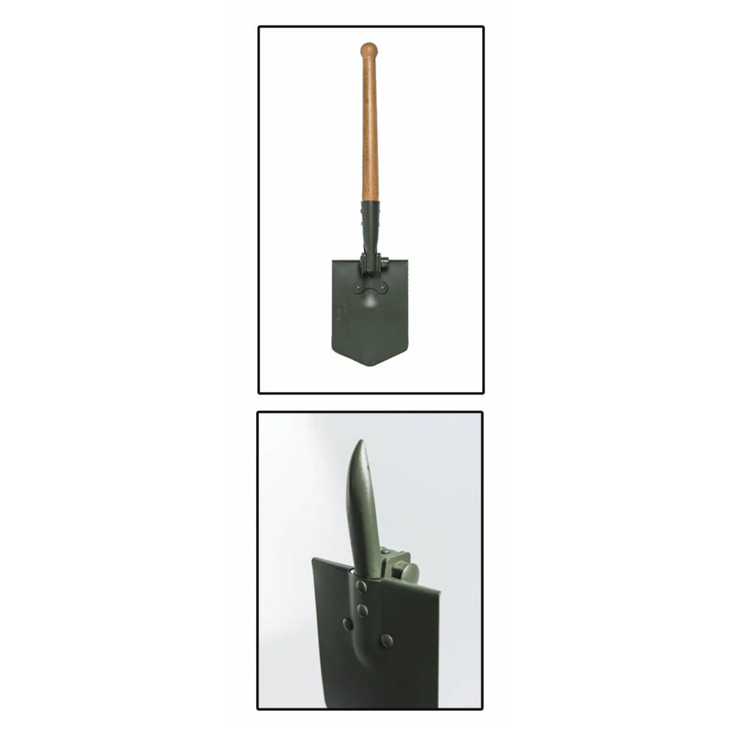 Mil-Tec Folding Shovel w/Pick - Image 2