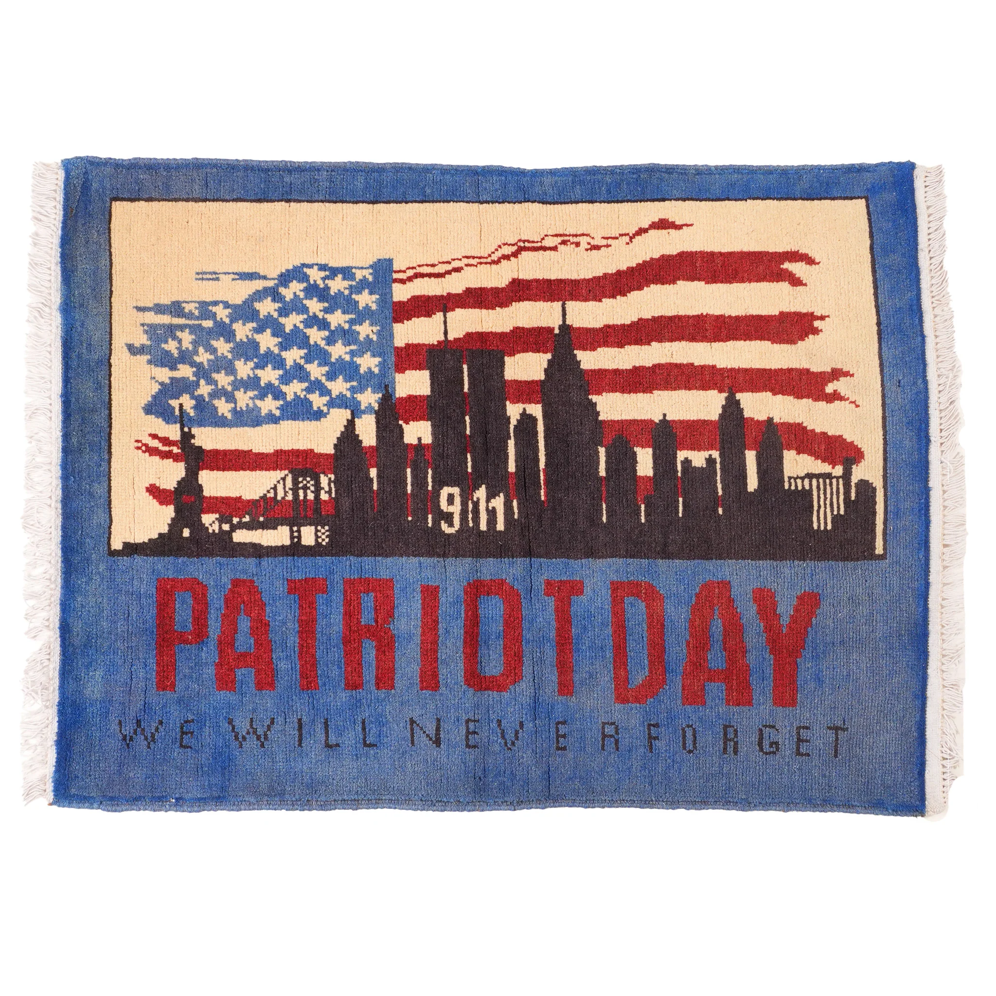 "PATRIOTDAY" 9/11 Remembrance Rug - Image 3