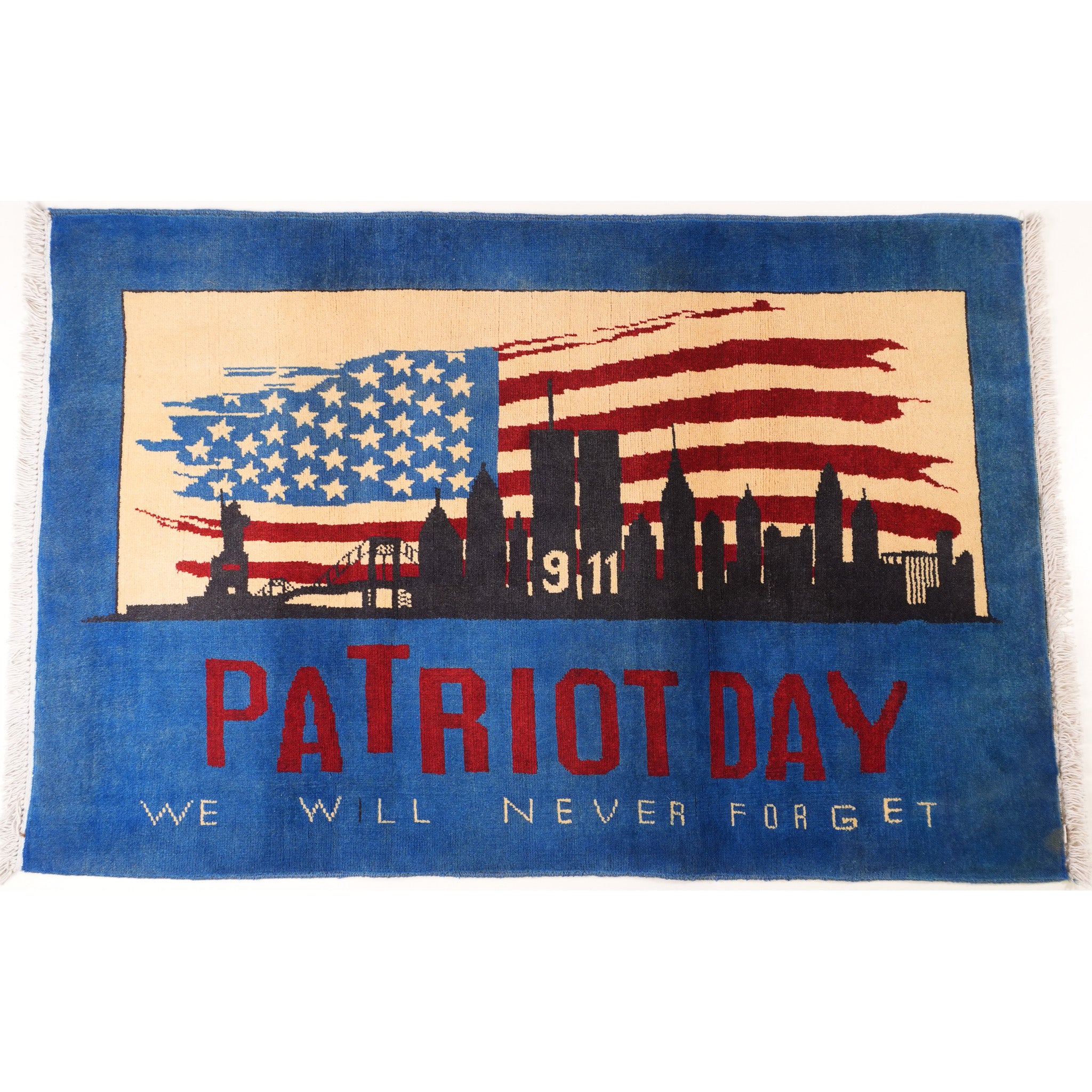 "PATRIOTDAY" 9/11 Remembrance Rug - Image 4