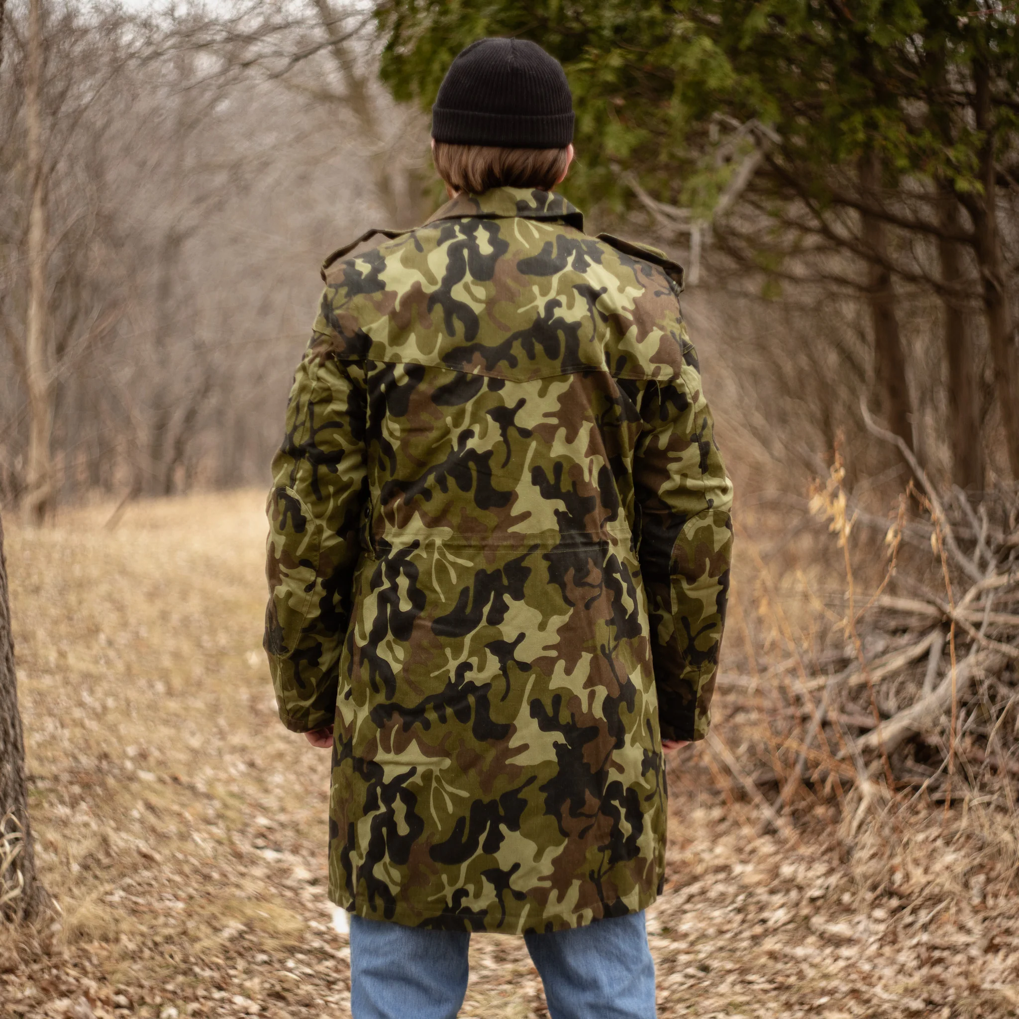 Issued Romanian M1990 Leaf Camouflage Parka w/Liner - Image 12