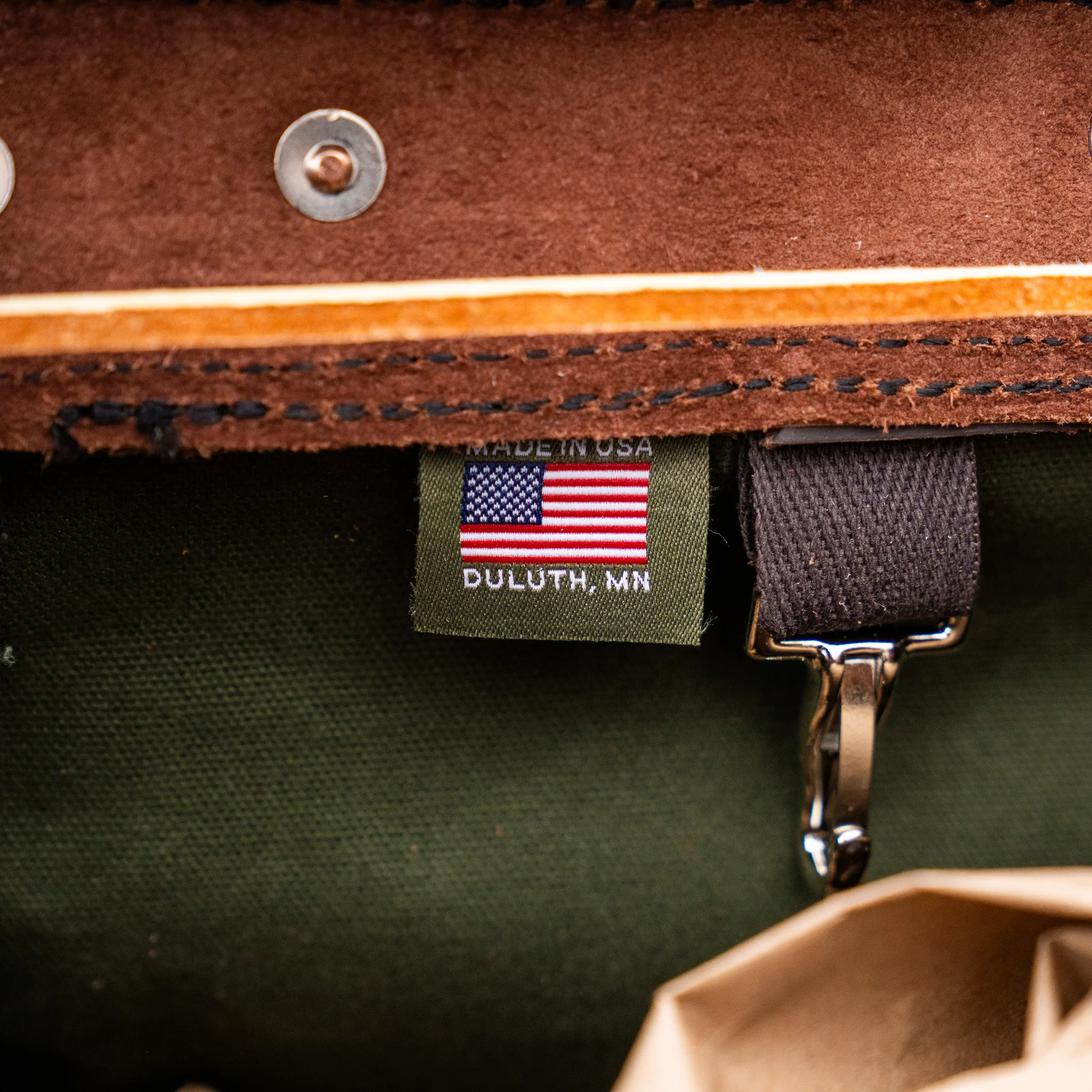 Rucksack Backpack - Duluth Pack / Americana Pipedream - Image 6