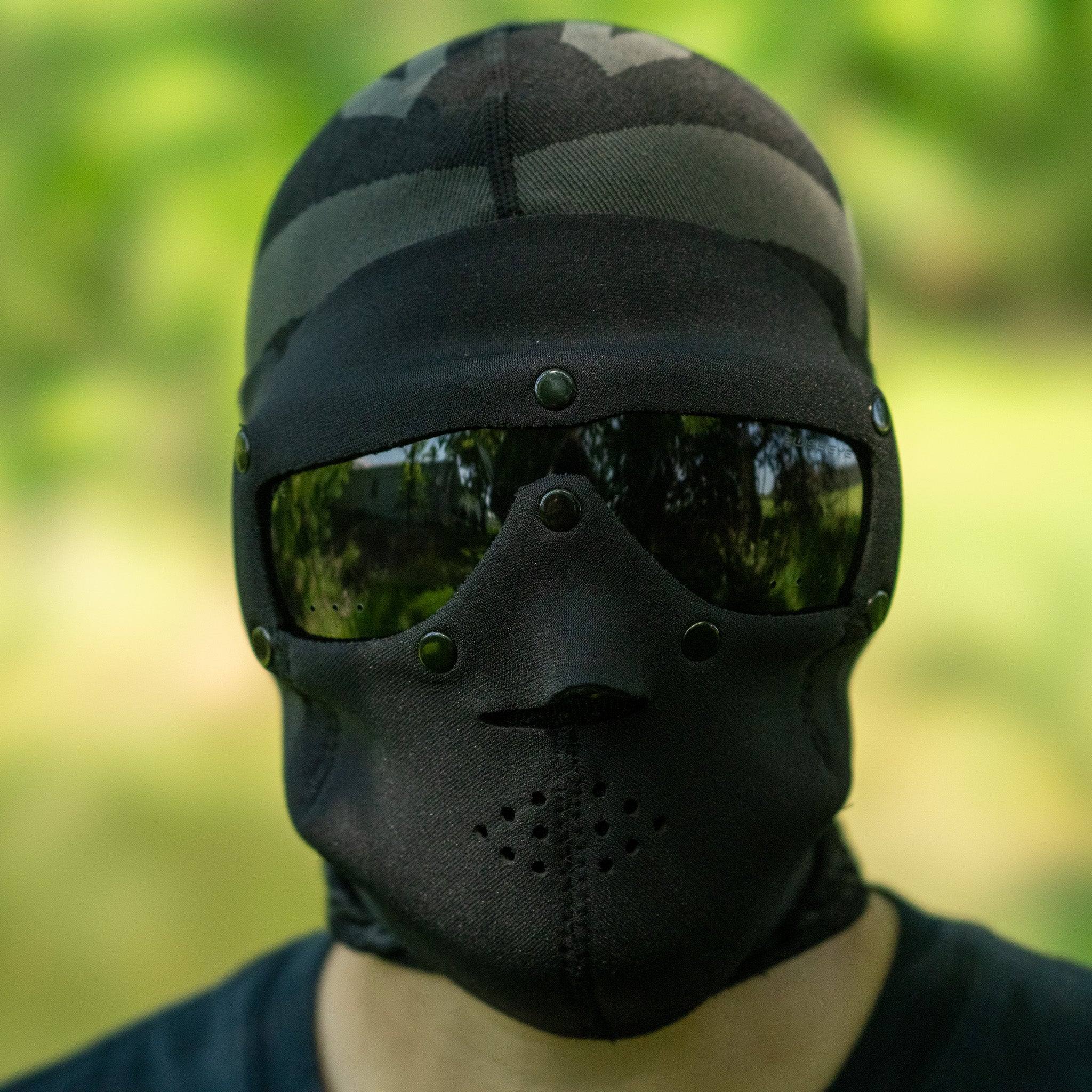 SwissEye Black Neoprene Mask w/Ballistic Smoke Lenses - Image 4