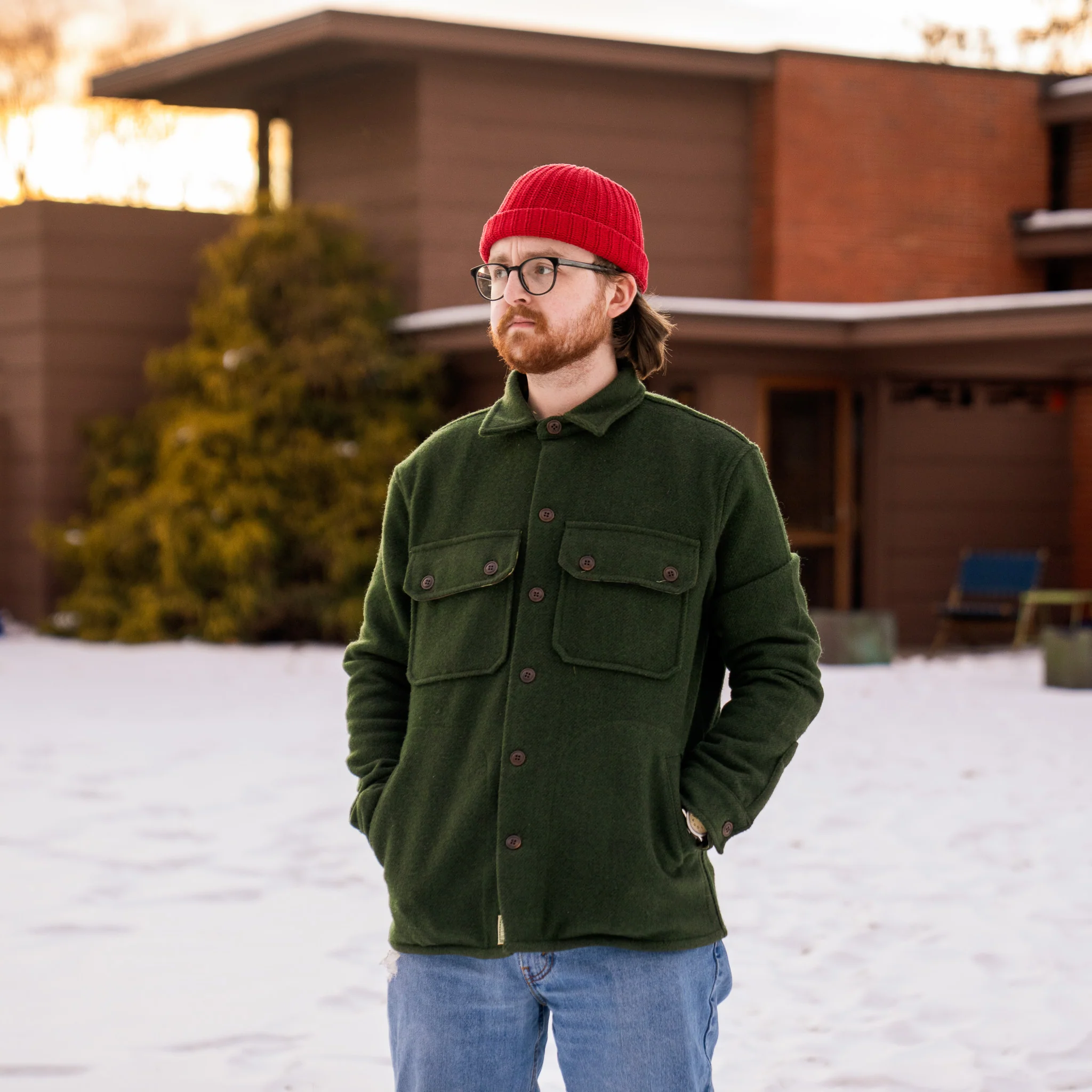 The 22/85 Wool Shirt Jacket - Image 5