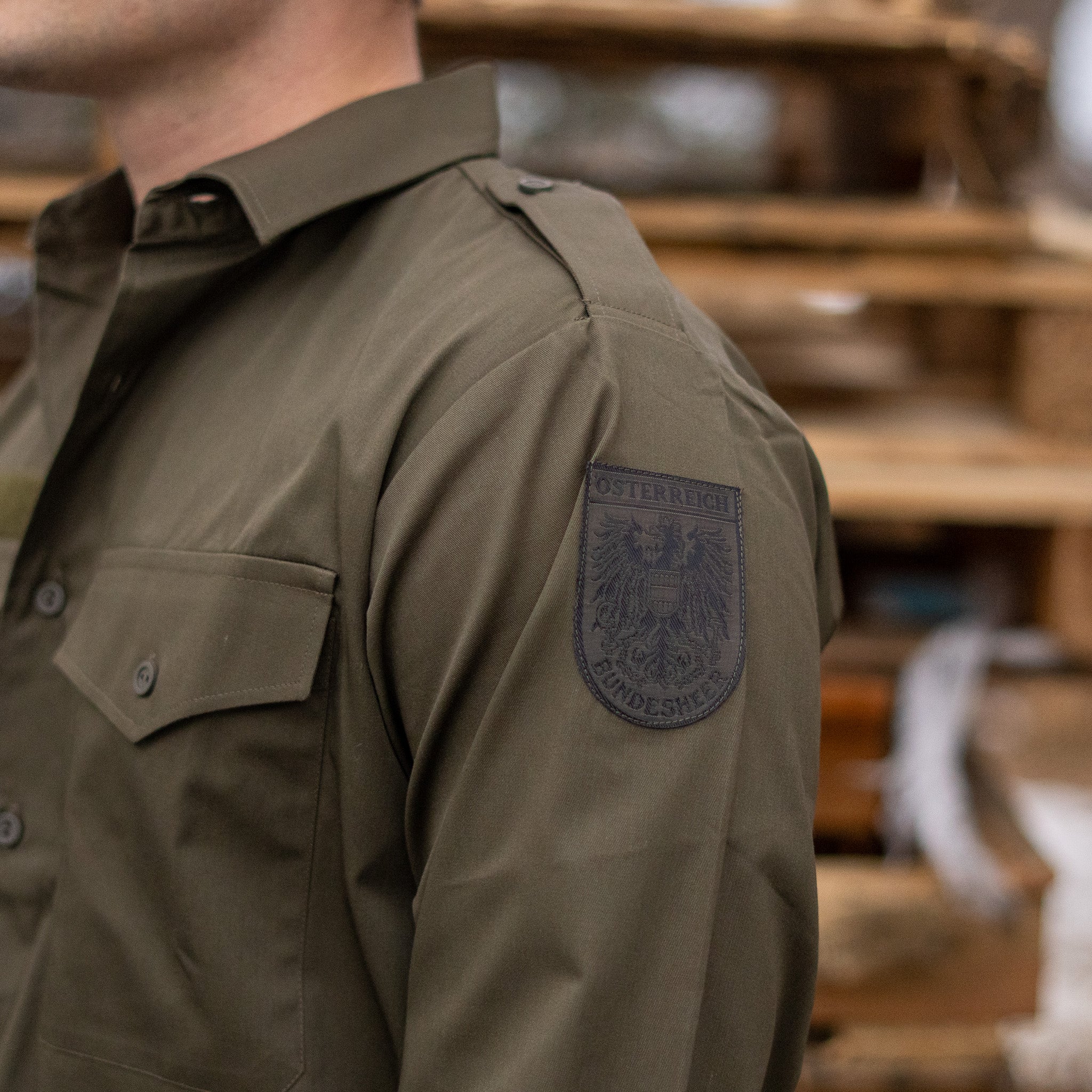Unissued Austrian Lightweight Field Shirt - Image 7
