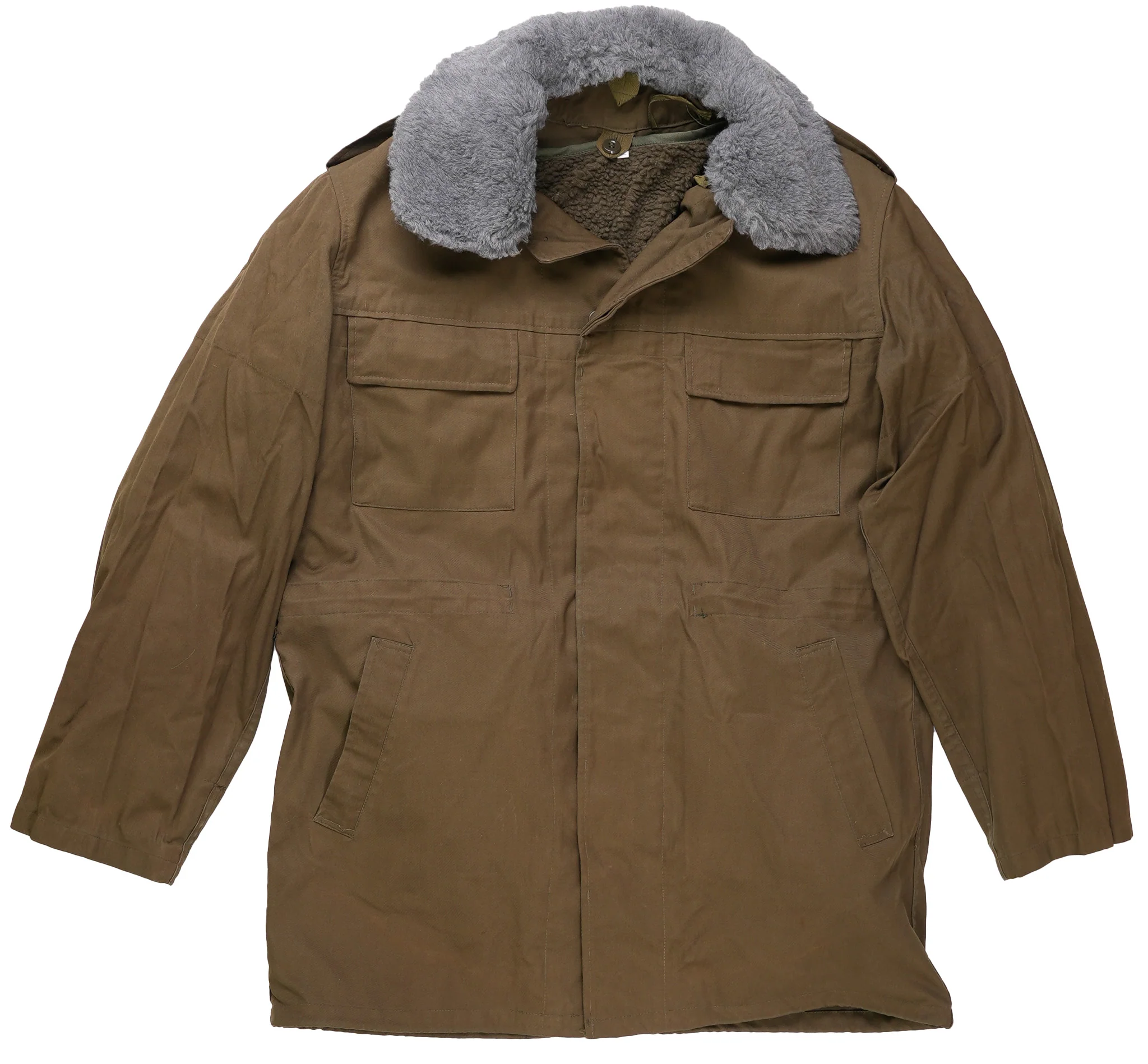 Issued Czech M85 Parka W/Liner & Faux Collar - Image 3