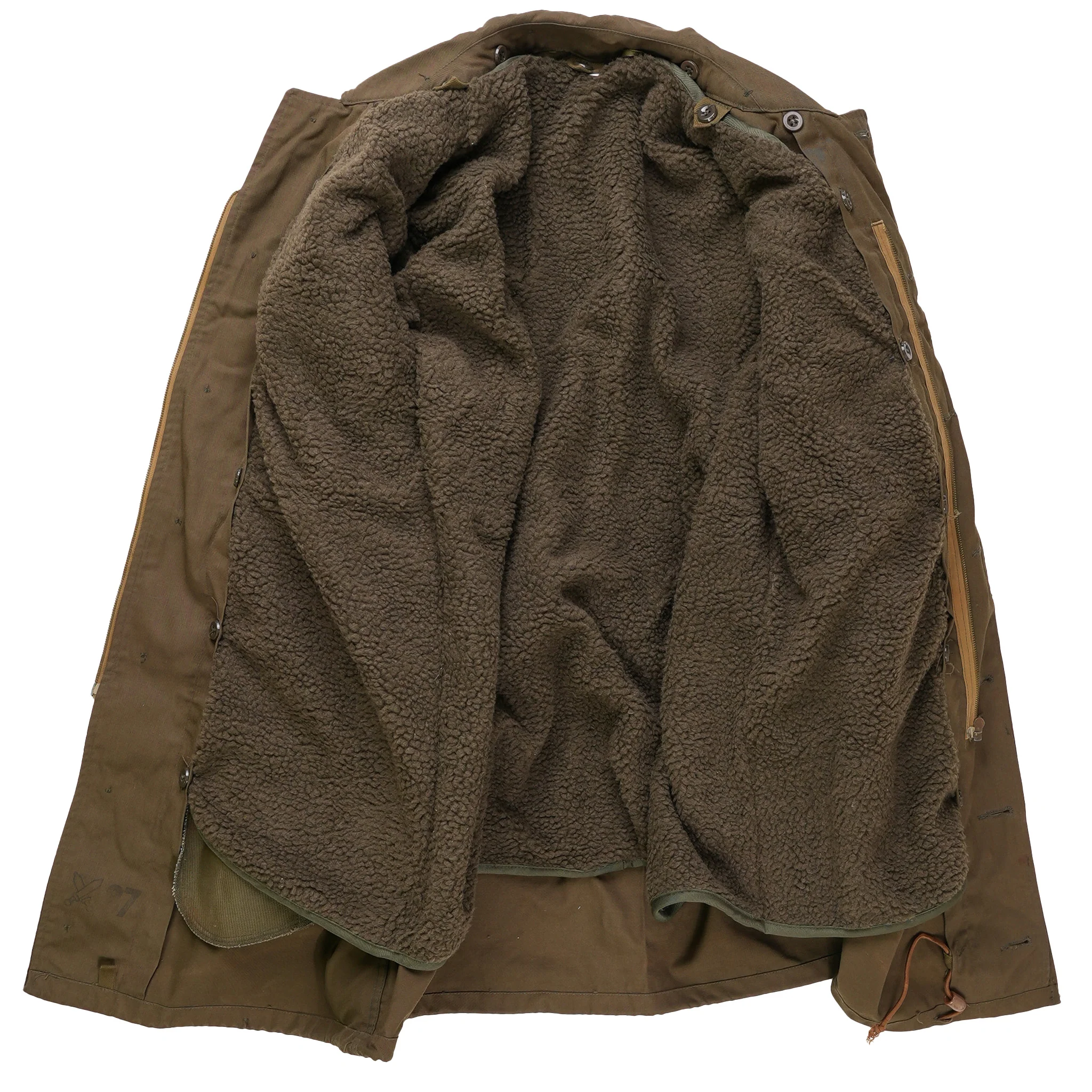 Issued Czech M85 Parka W/Liner & Faux Collar - Image 4