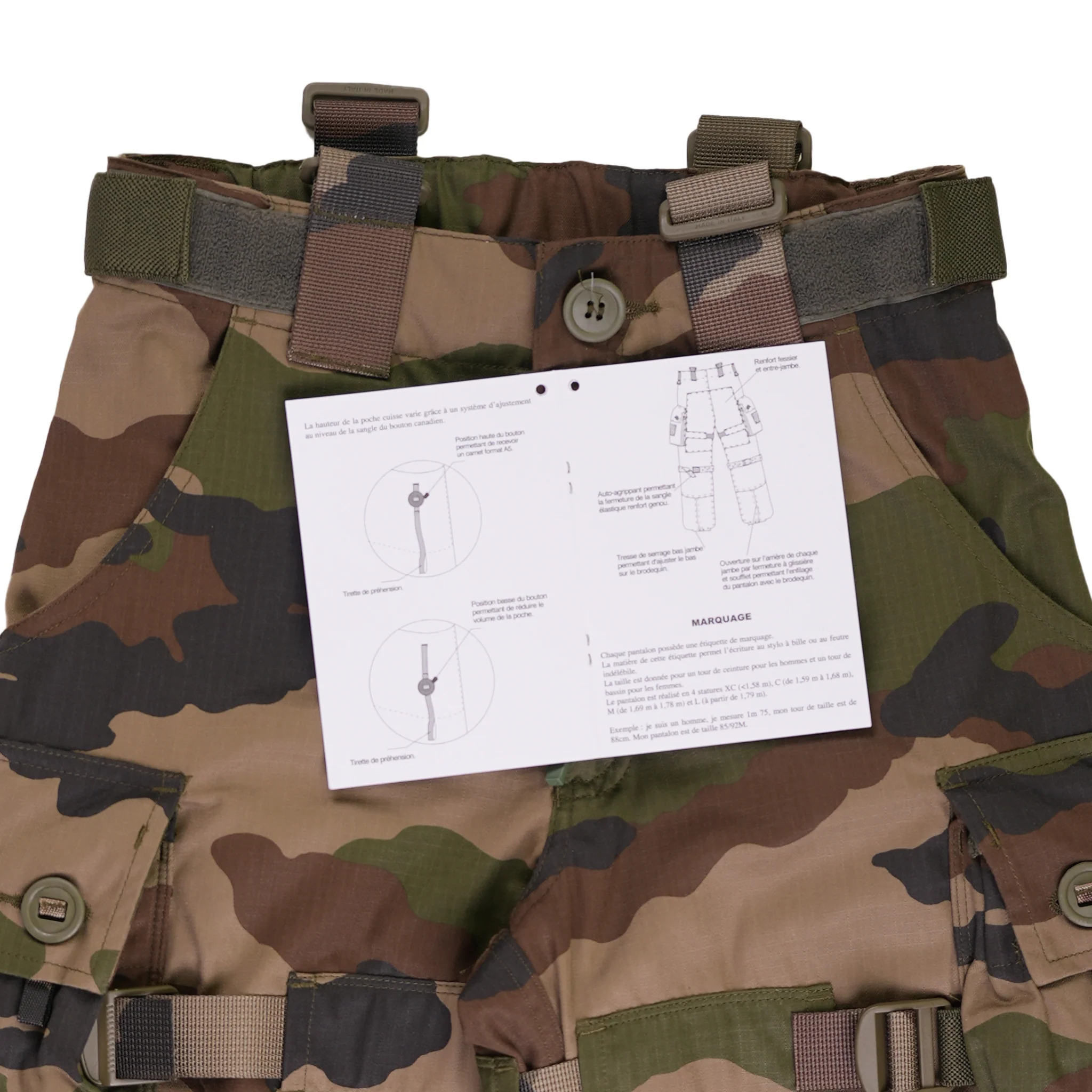 Unissued French Army Combat Pants w/Kneepads - Image 11