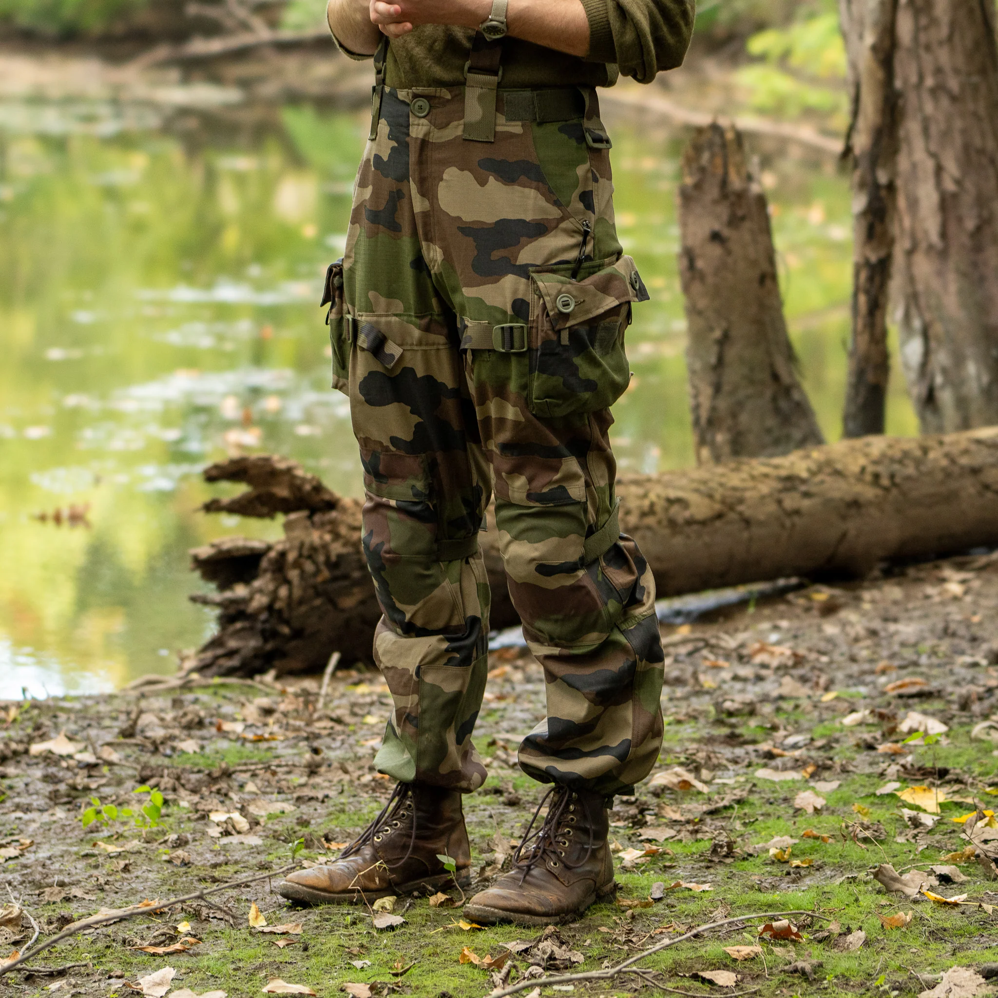 Unissued French Army Combat Pants w/Kneepads - Image 15